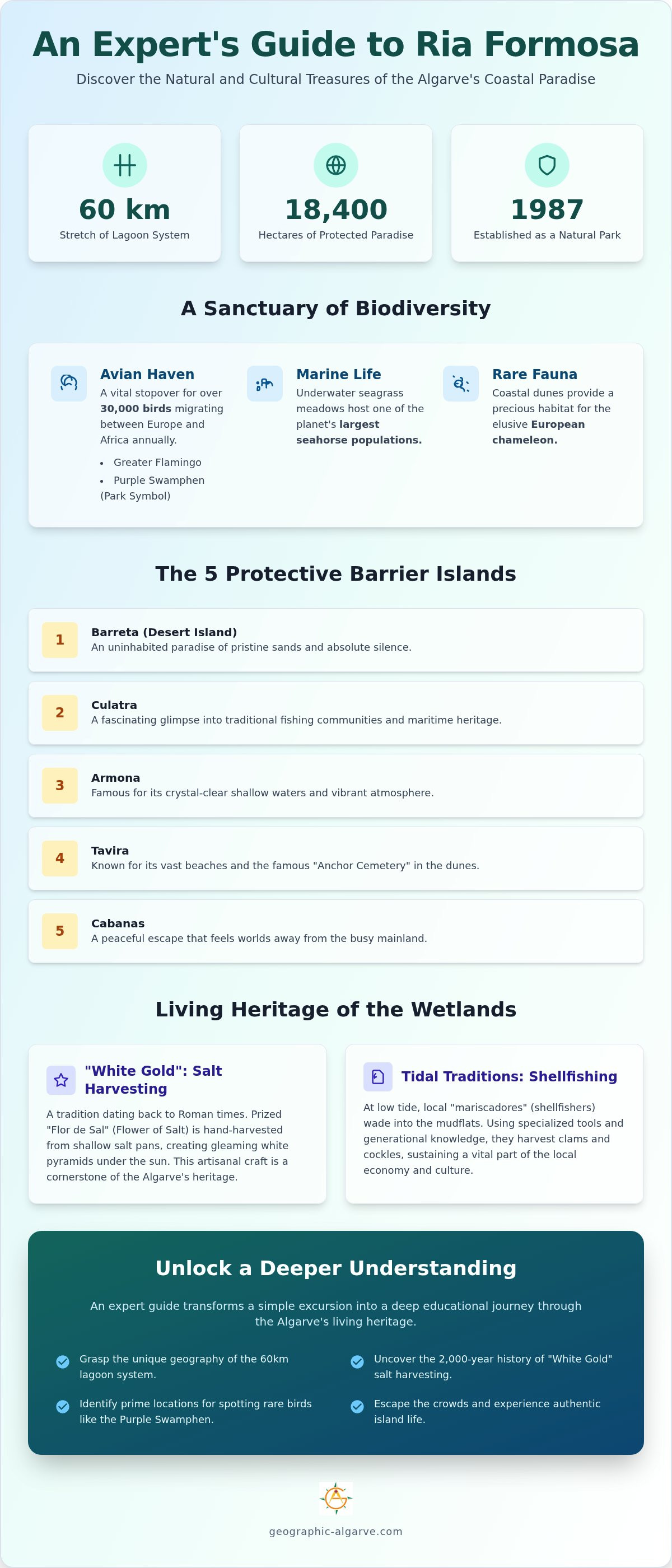 Ria Formosa Natural Park tour