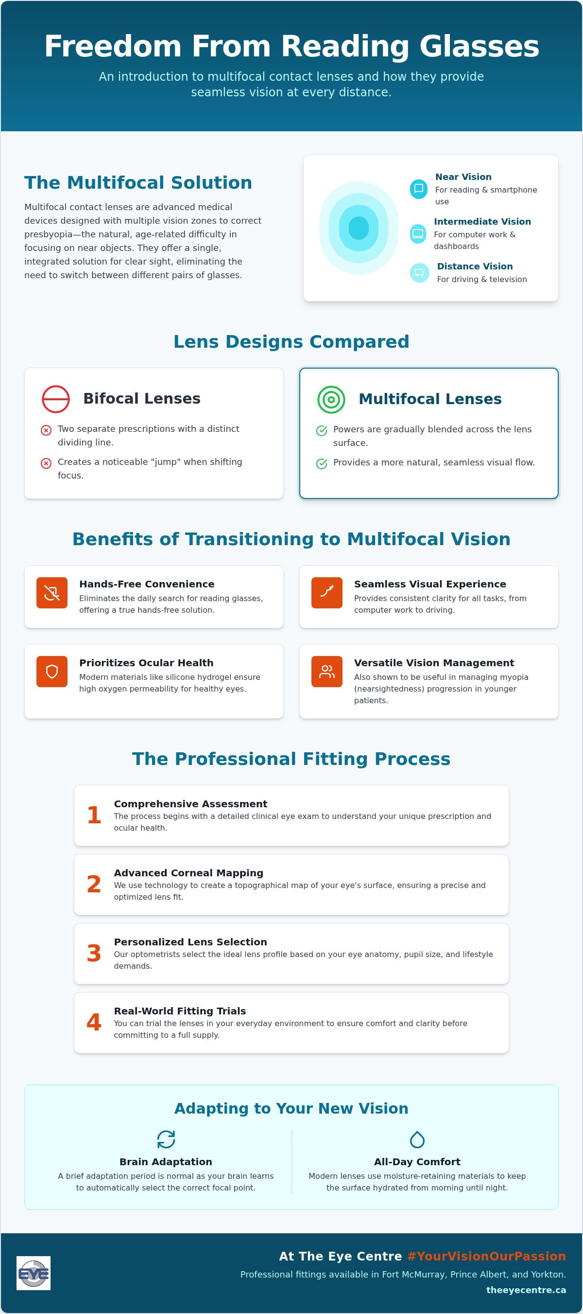Multifocal contact lenses