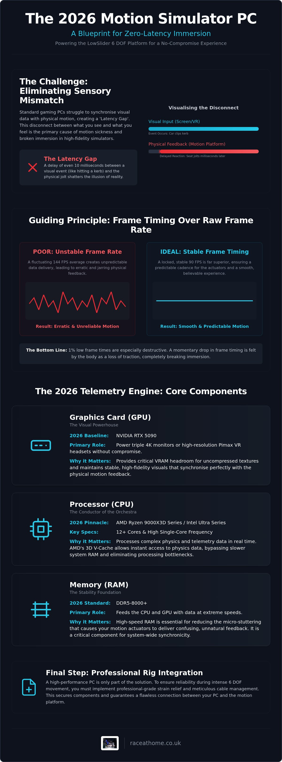 Motion simulator PC build guide