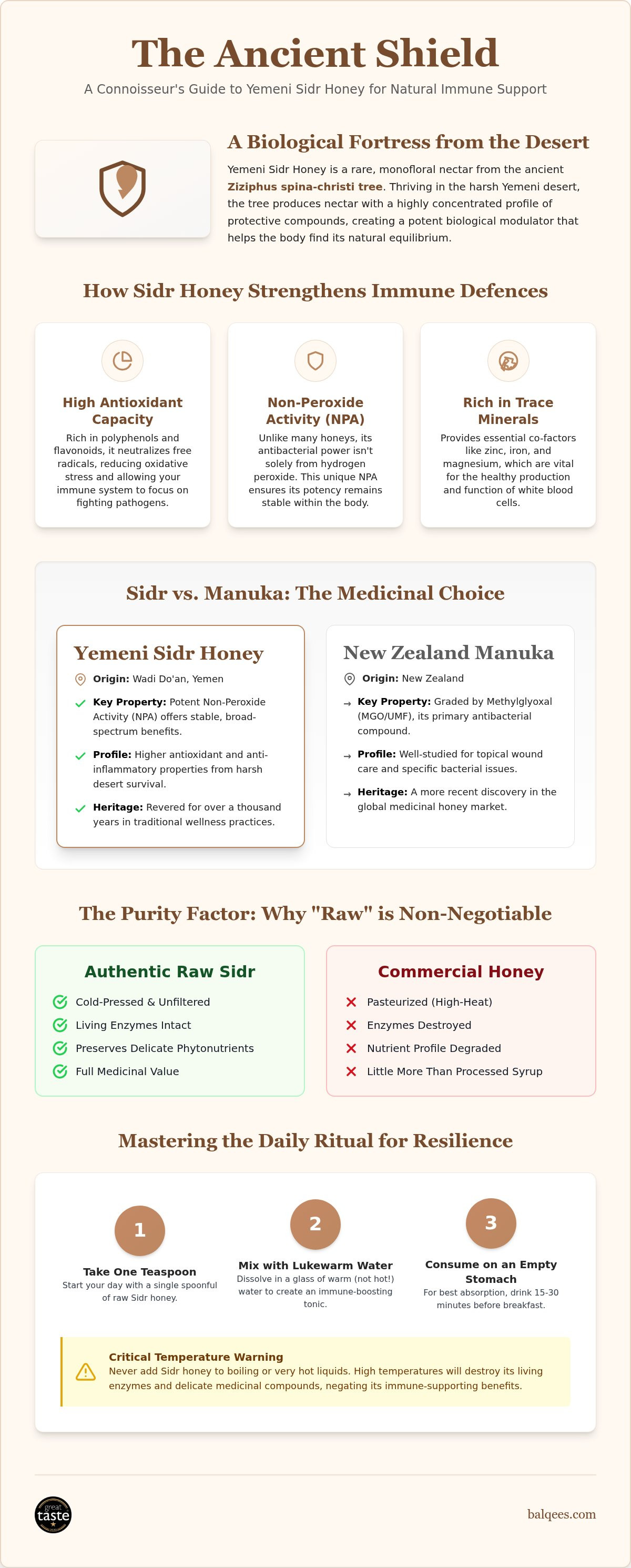 Sidr honey for immune system