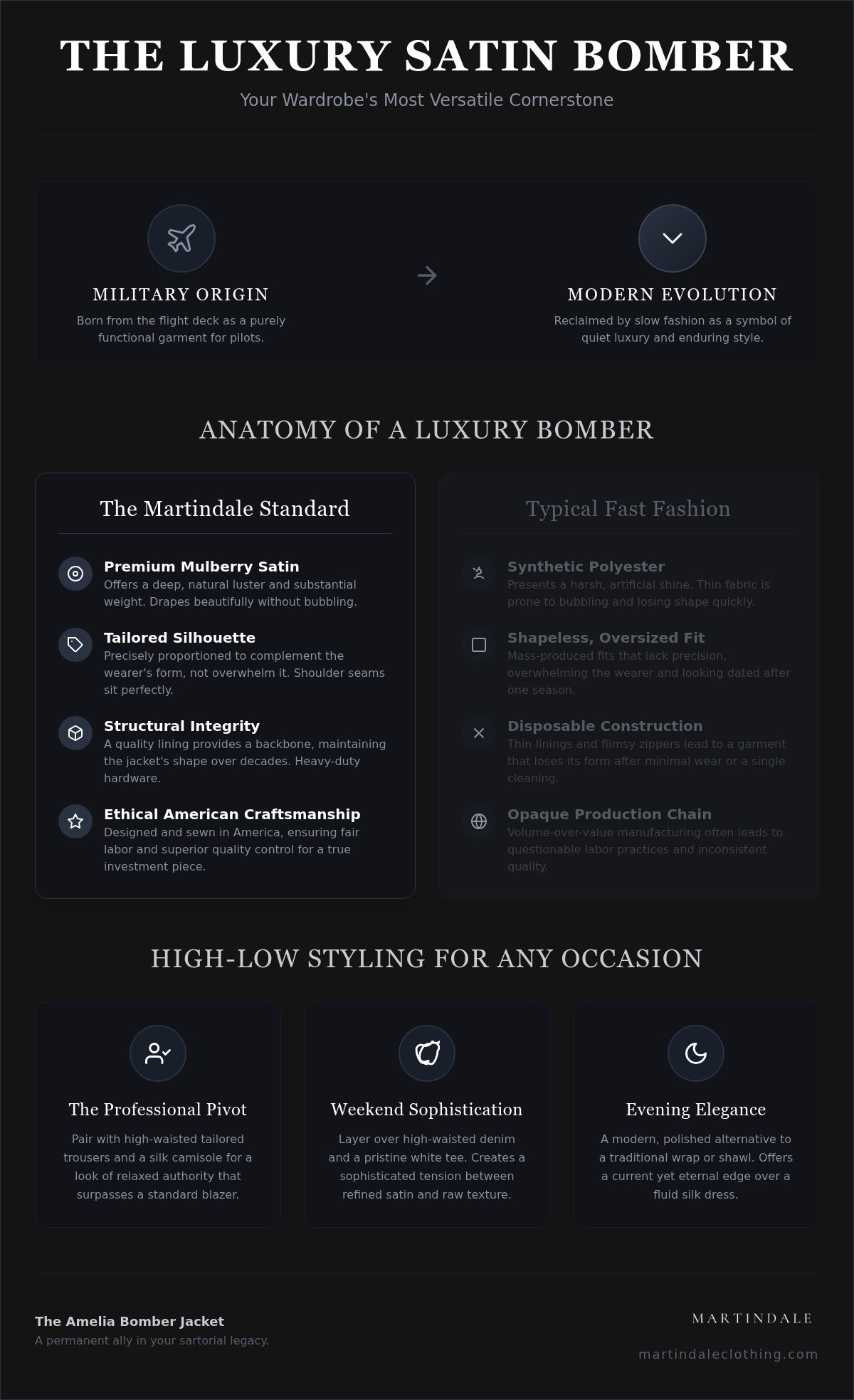 How to style a women's satin bomber jacket