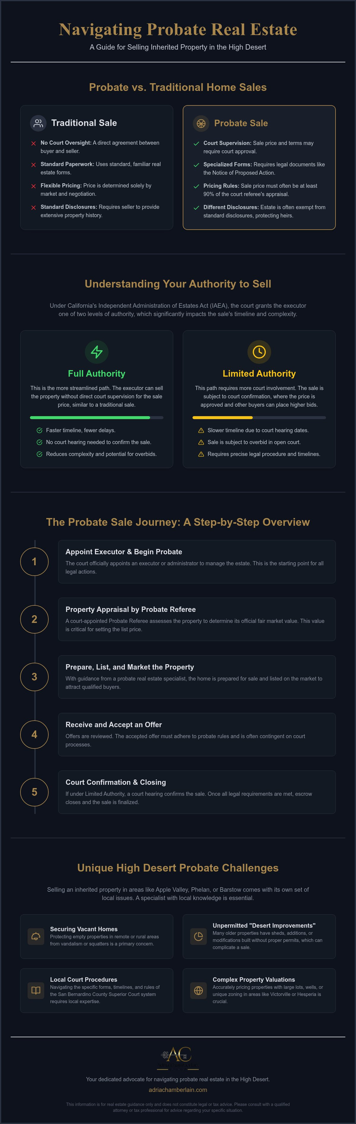 Probate real estate agent High Desert