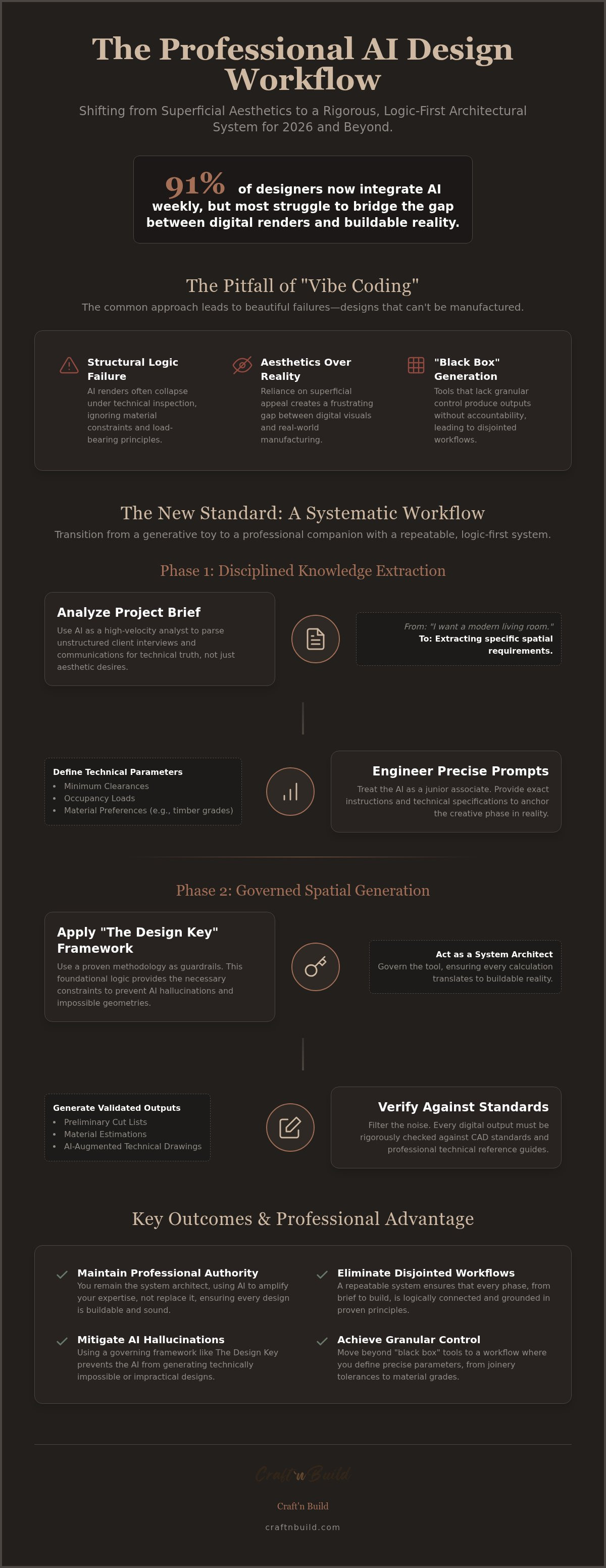 AI implementation design workflow