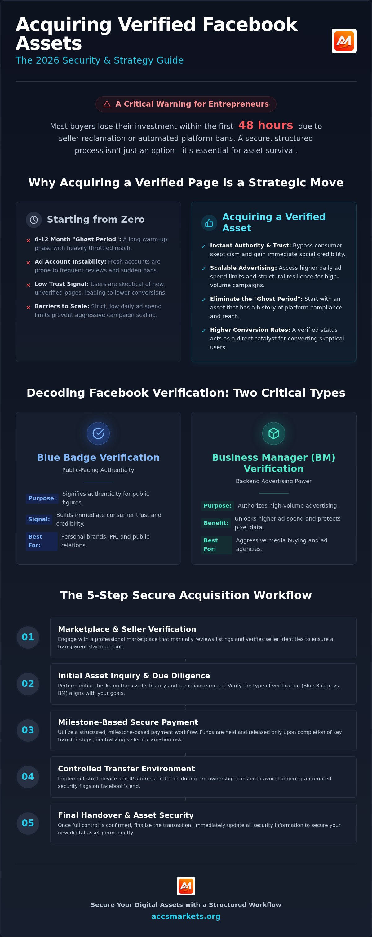 Buy verified facebook page