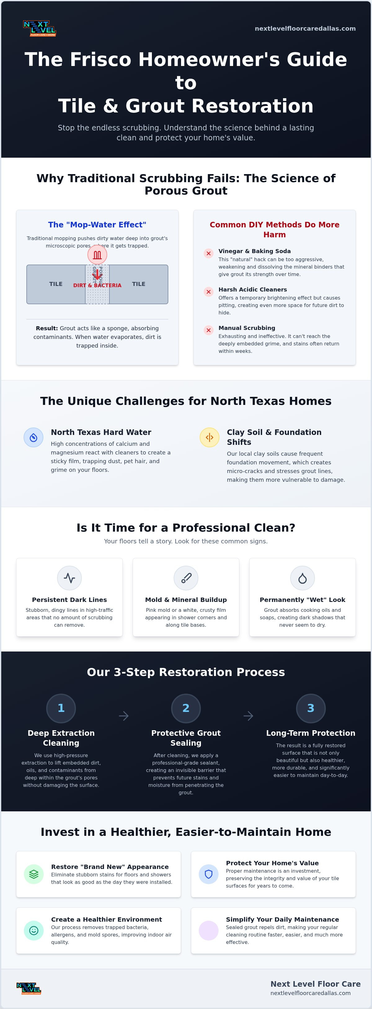 Tile and grout cleaning frisco tx