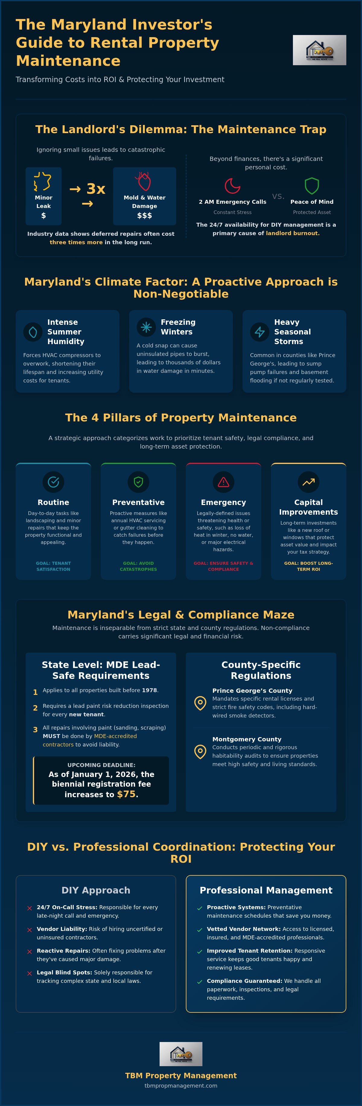 Rental property maintenance maryland