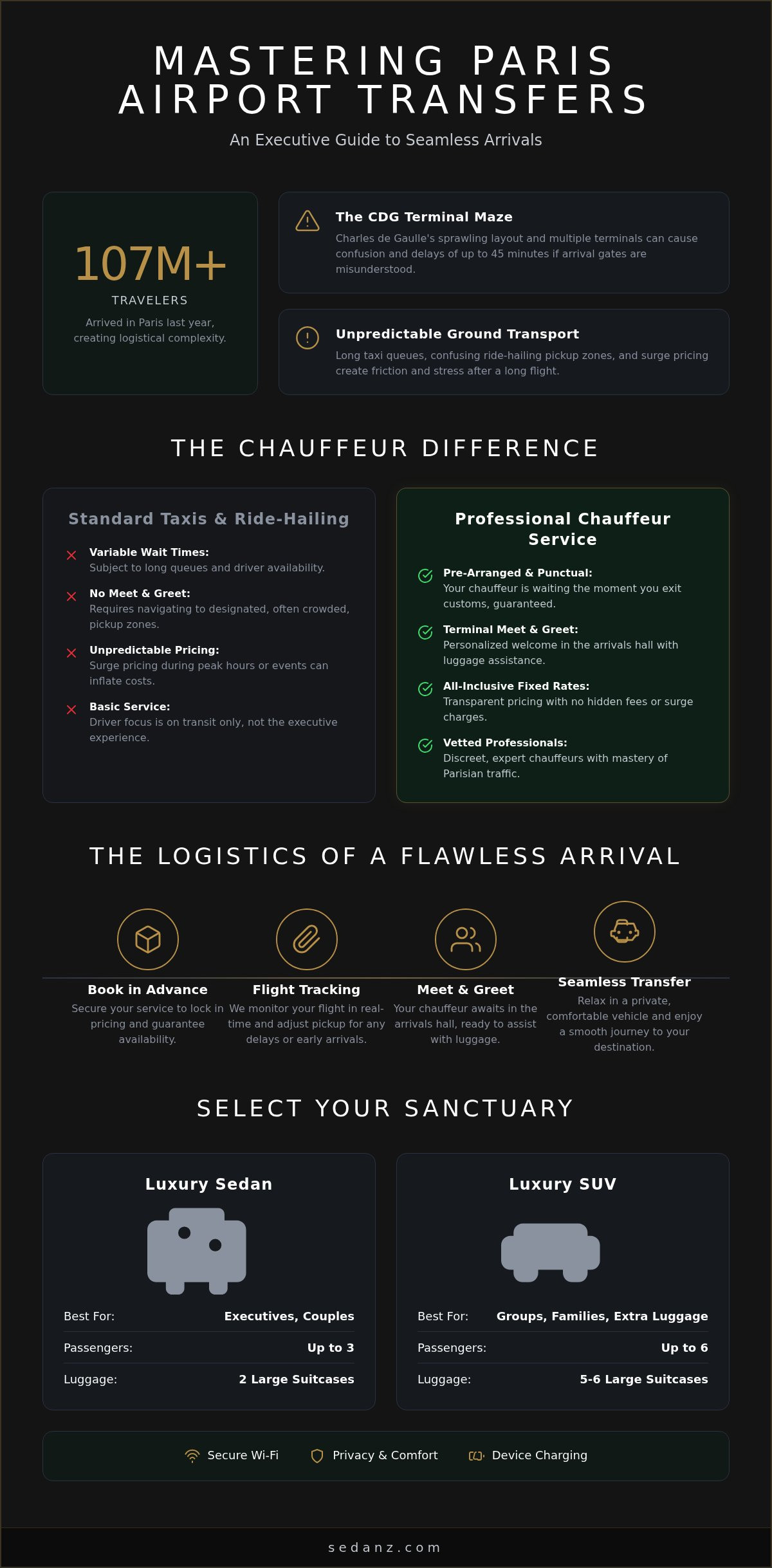 Paris airport car service