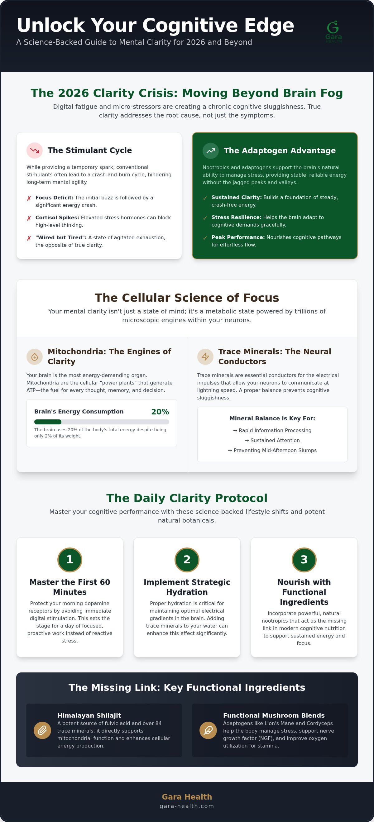 Natural ways to improve mental clarity
