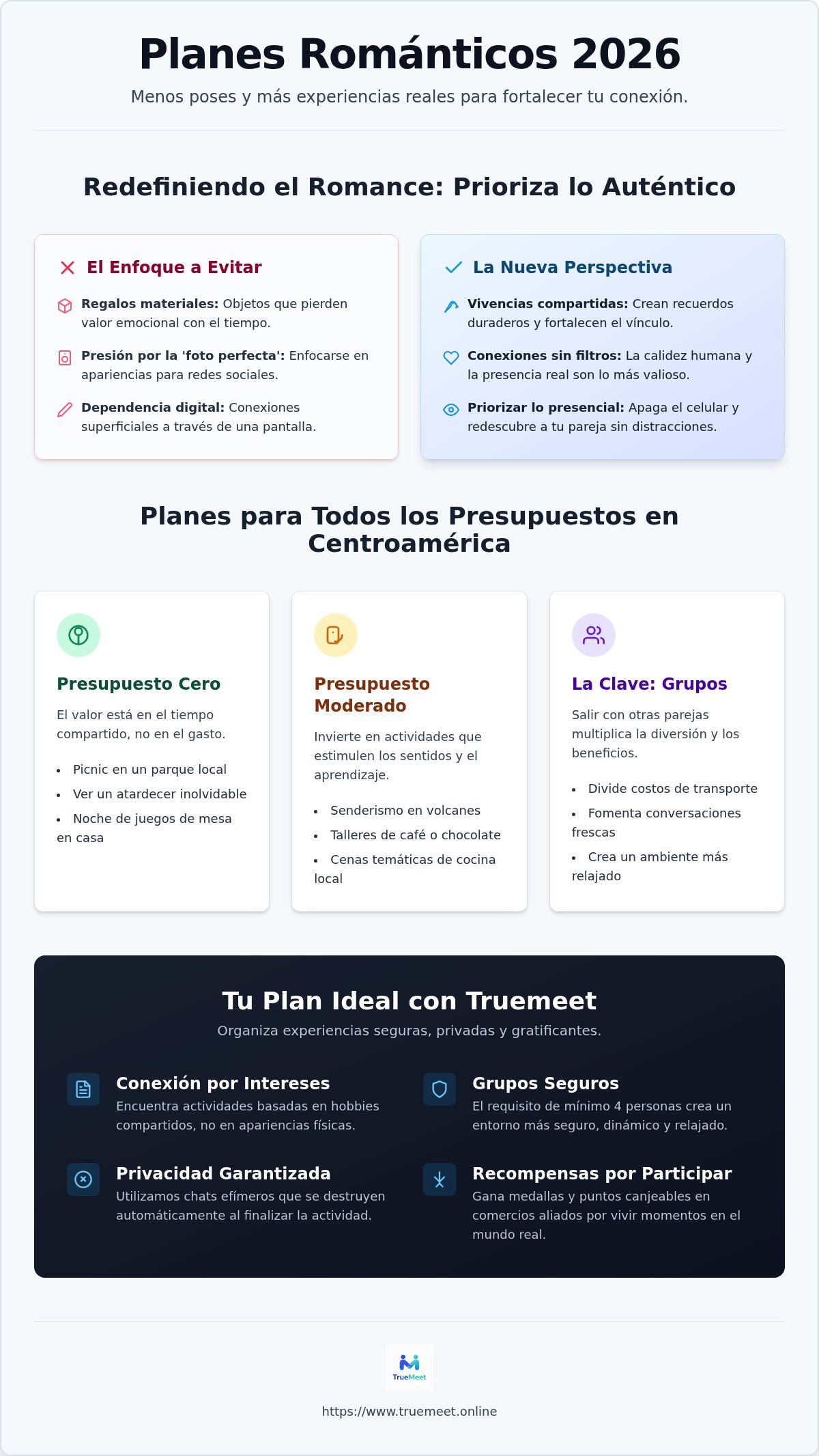 Planes románticos en Costa Rica
