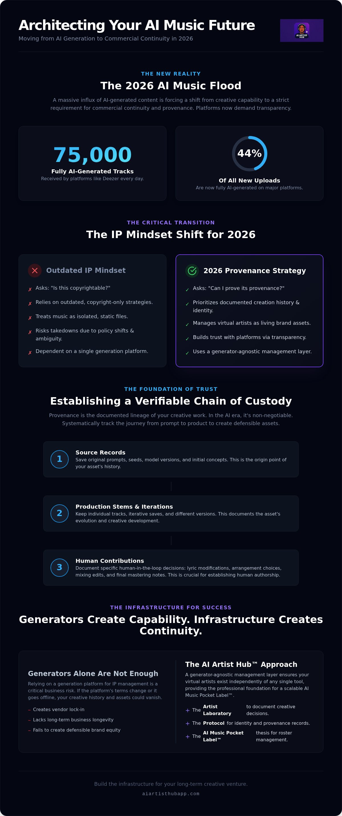 AI music intellectual property management