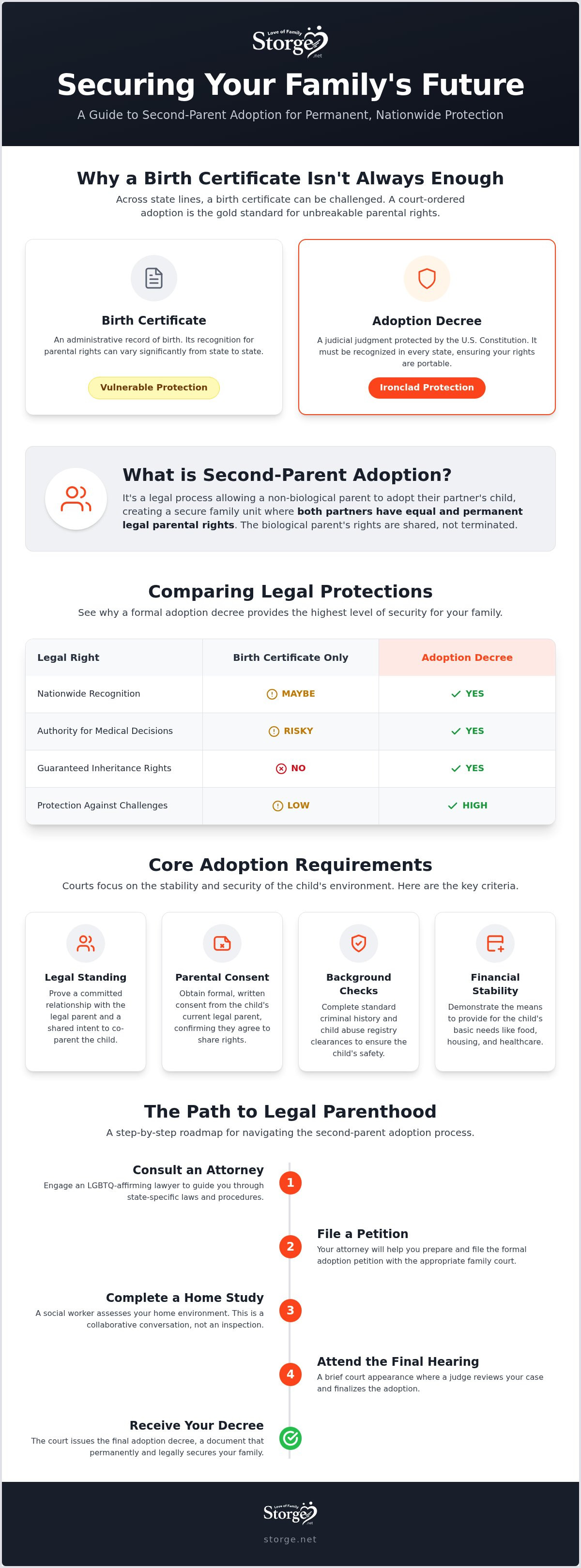 Second parent adoption requirements