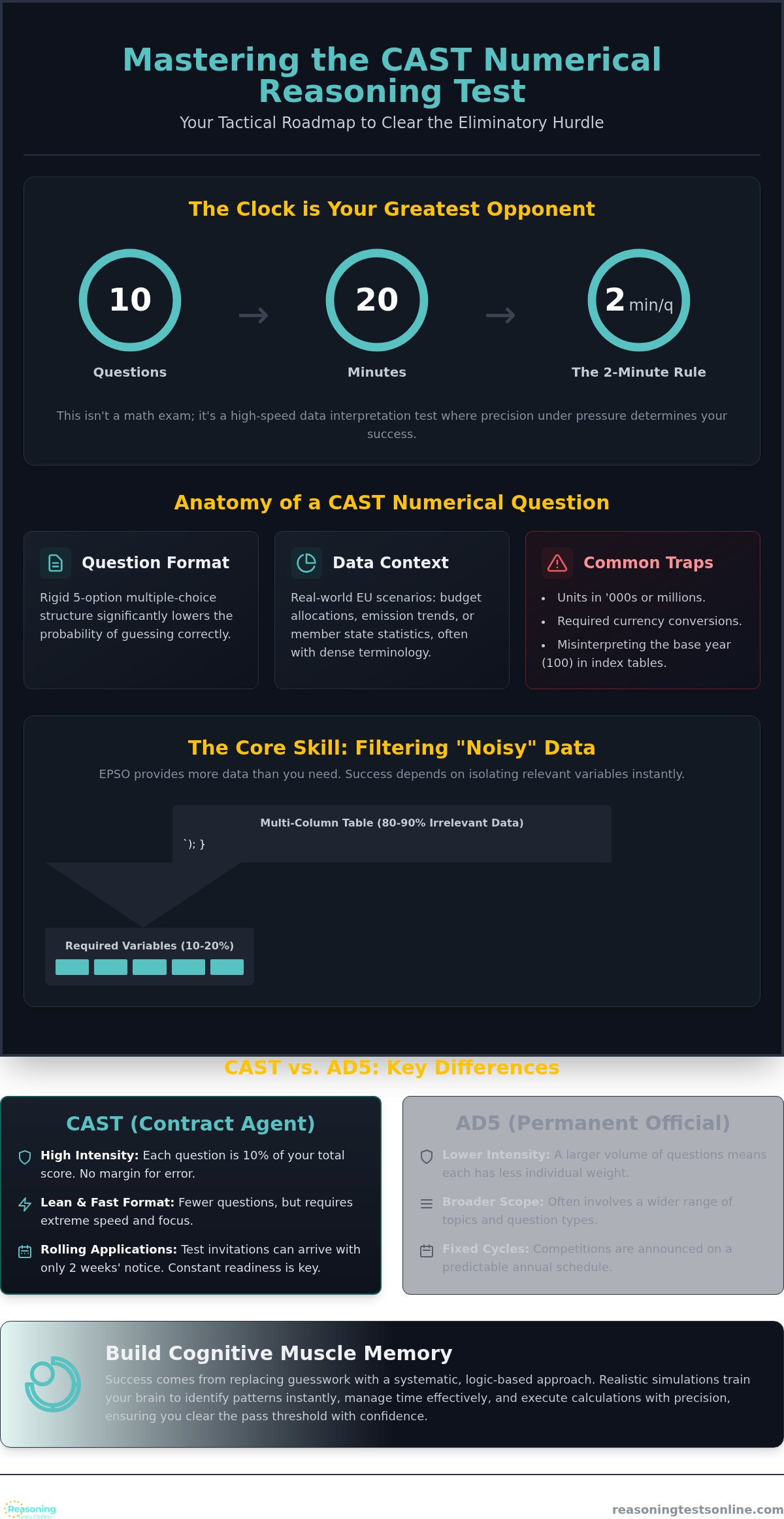 Numerical reasoning for CAST