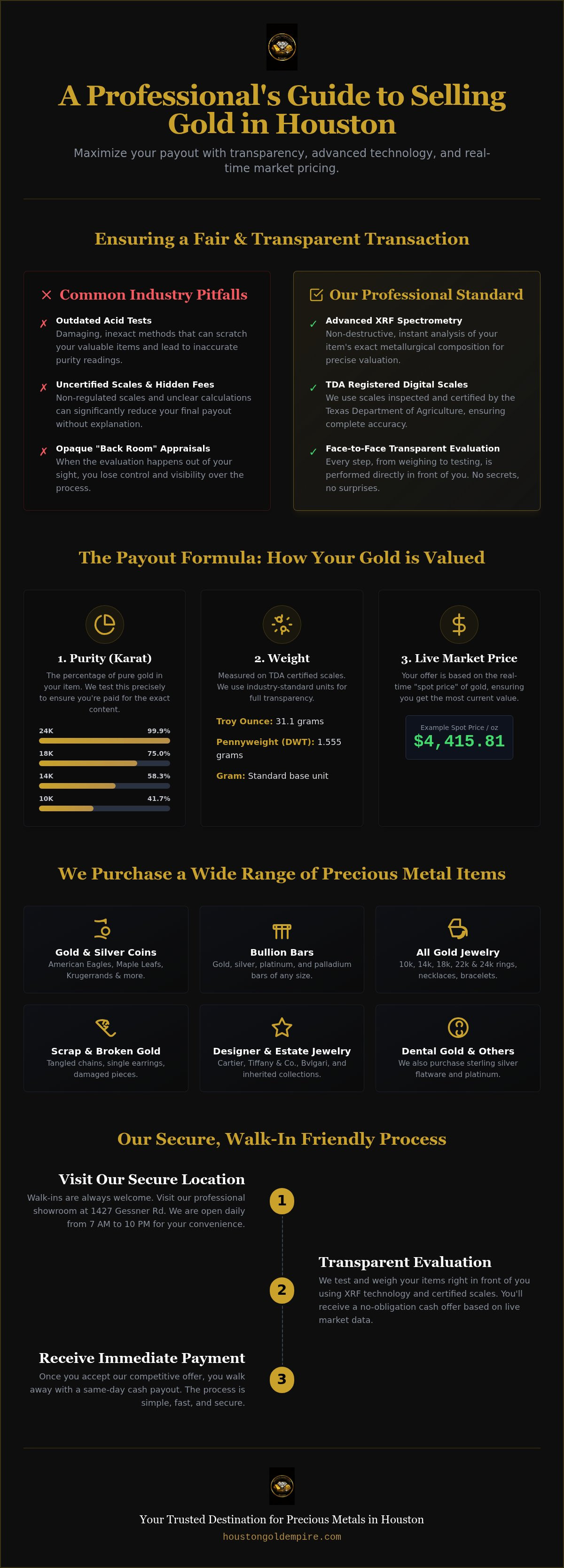 2. Sell Gold Houston