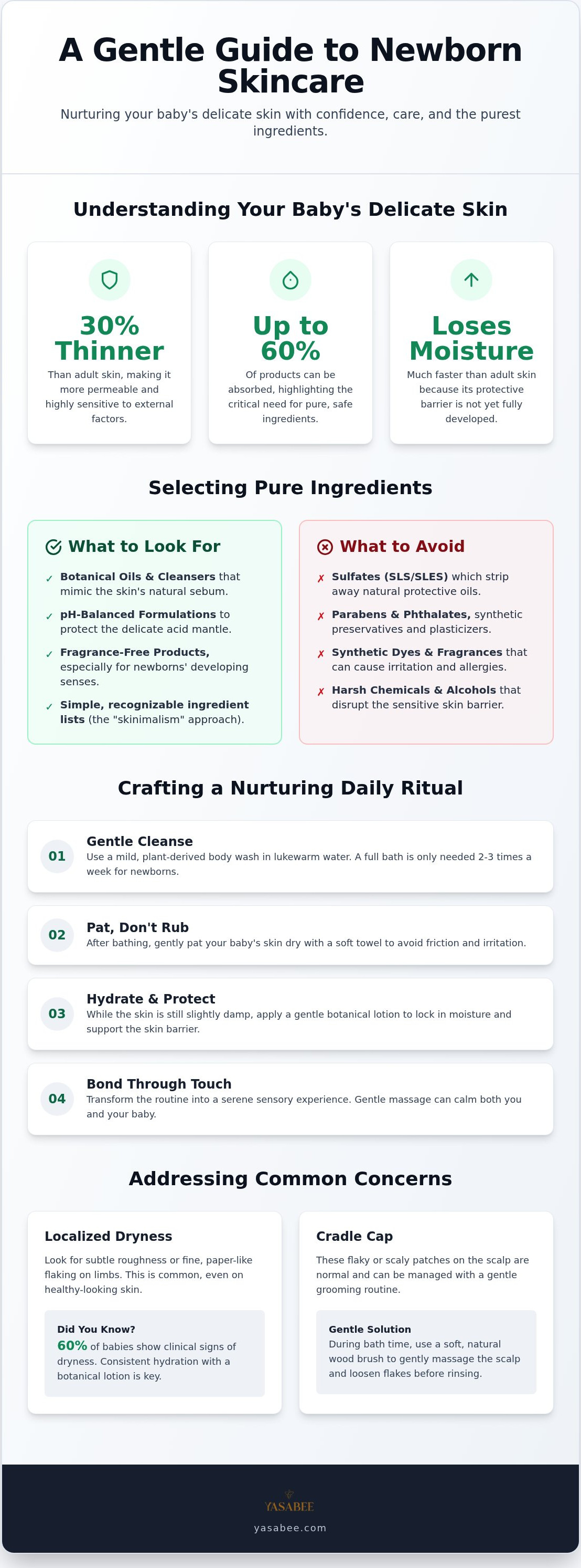 Baby skincare tips