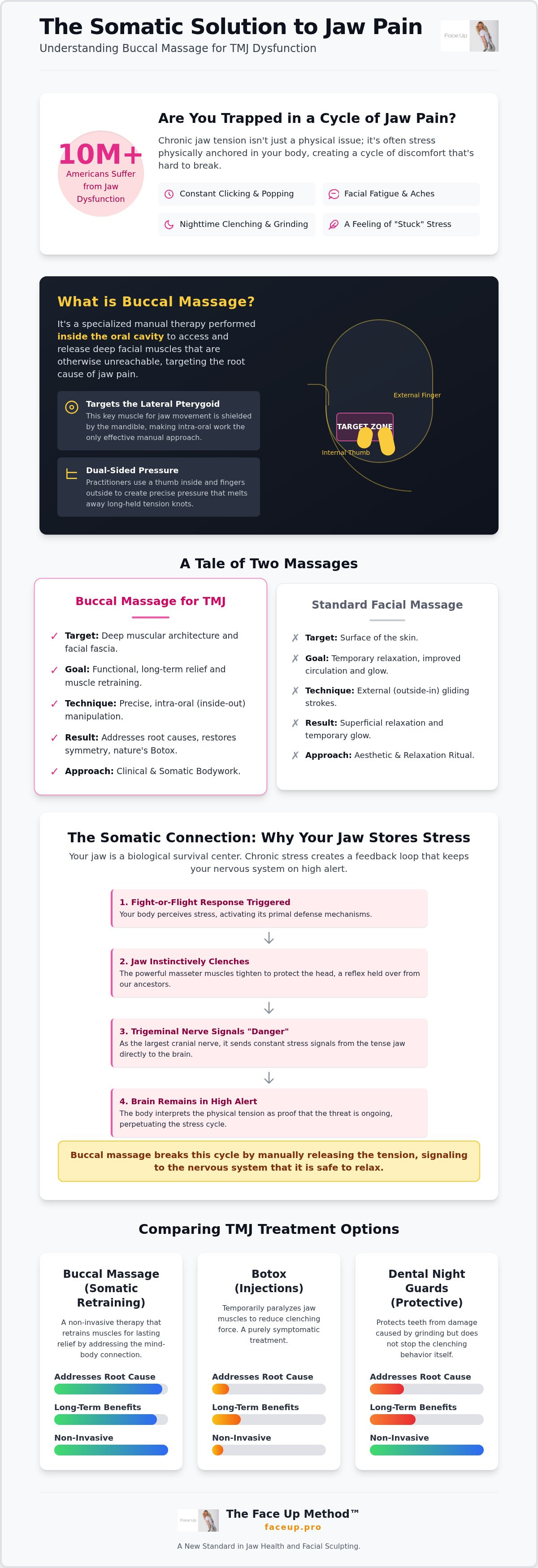 Buccal massage for tmj