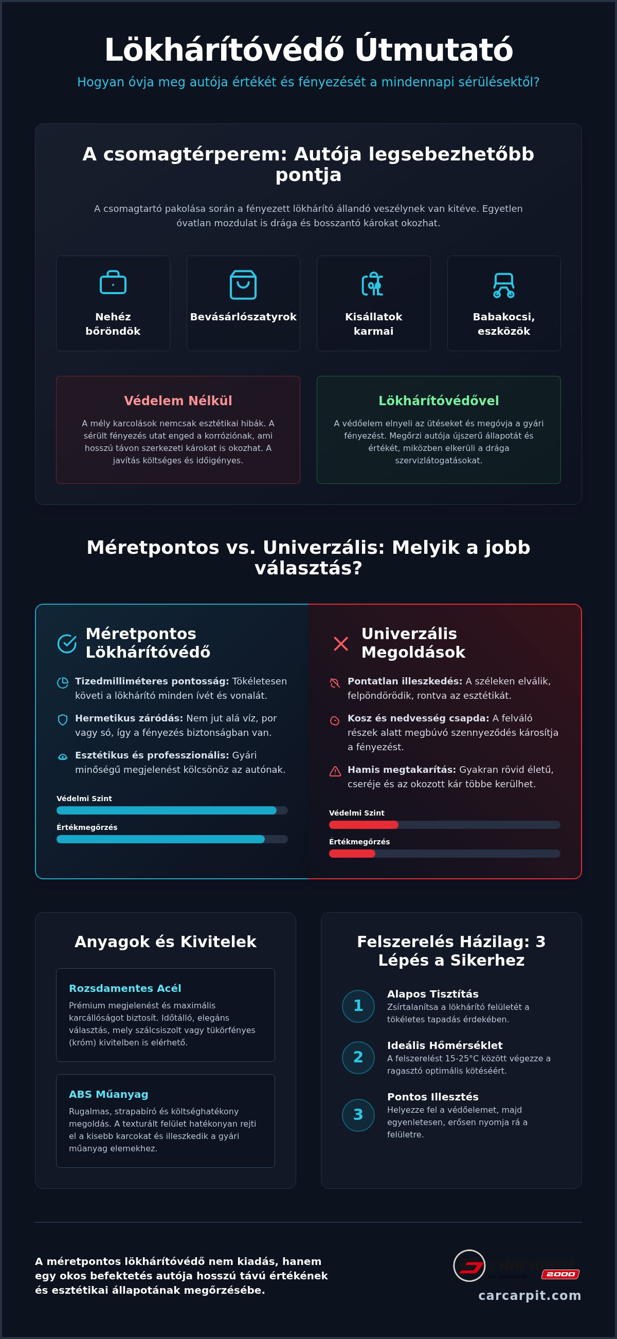Lökhárítóvédő