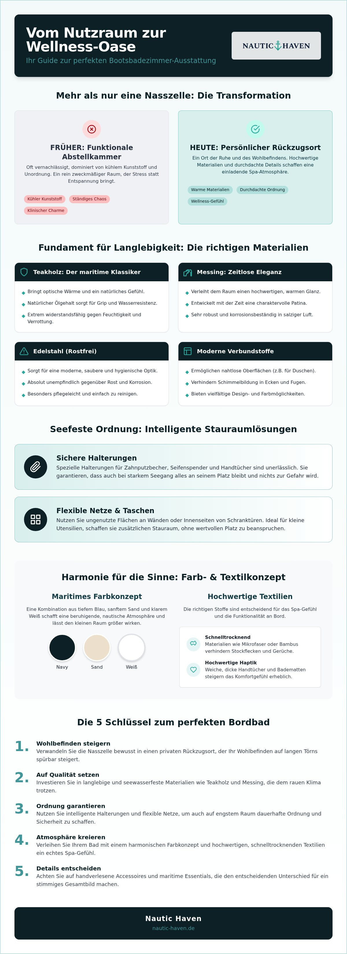 Bootsbadezimmer ausstattung