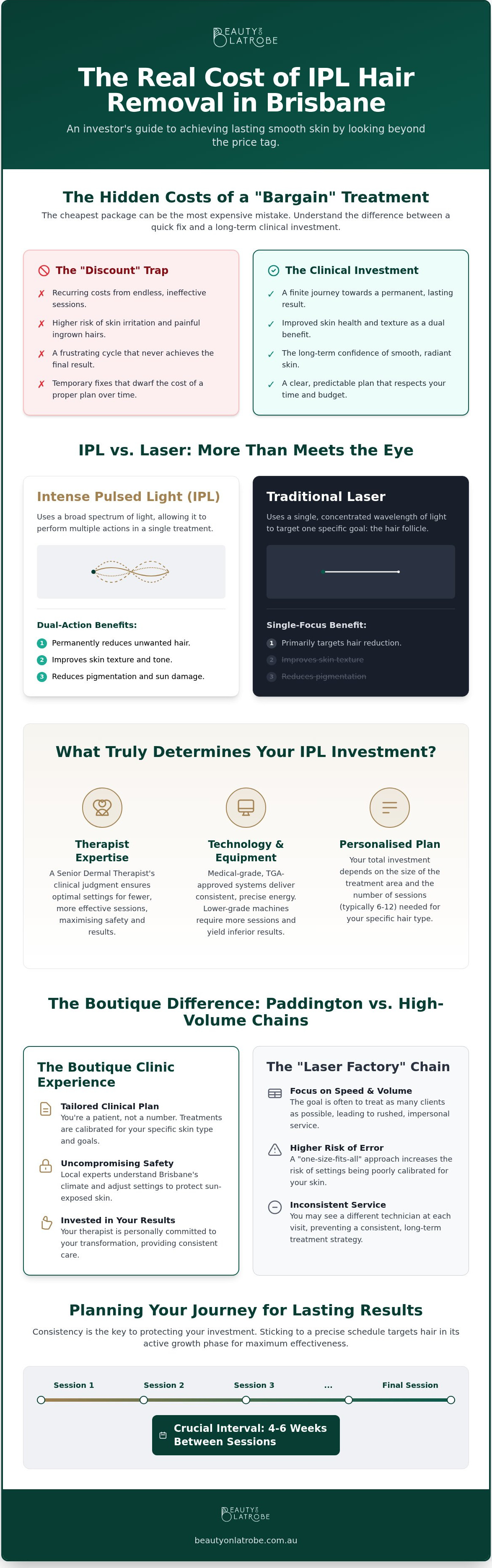 IPL hair removal cost Brisbane