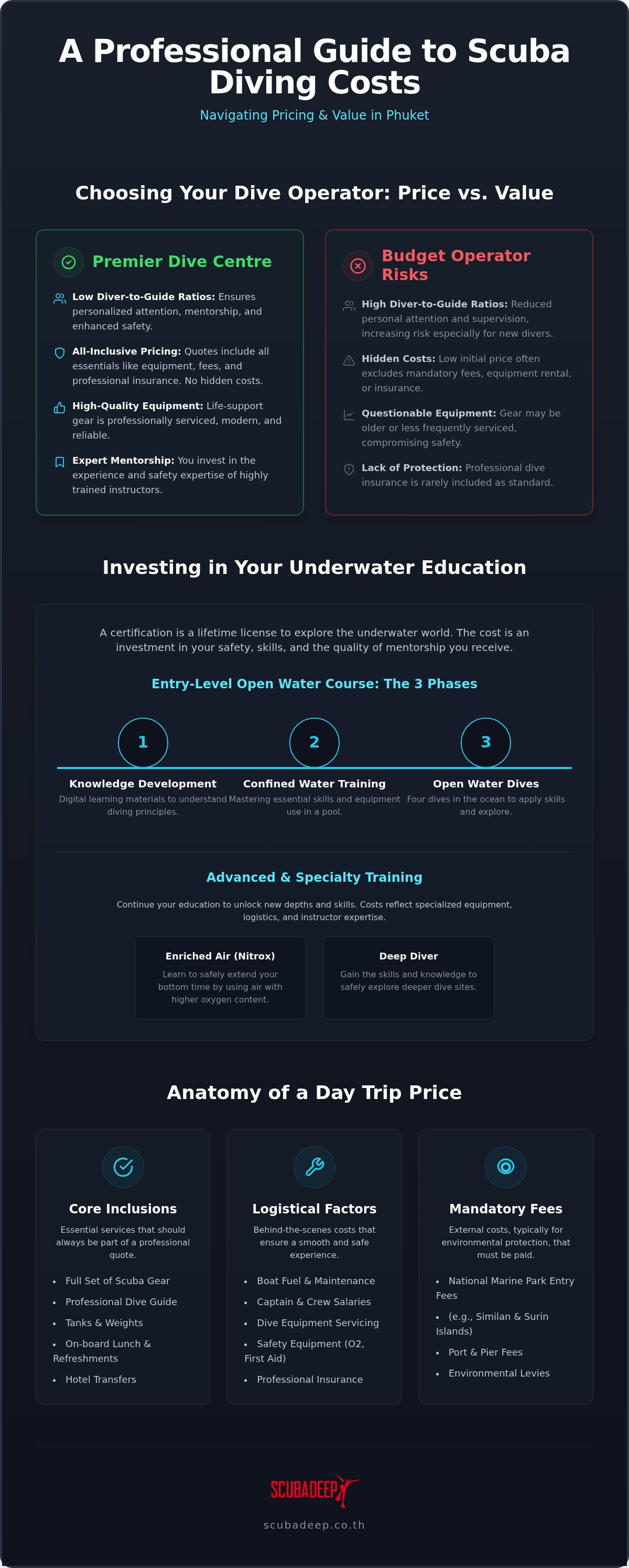 Scuba diving phuket price