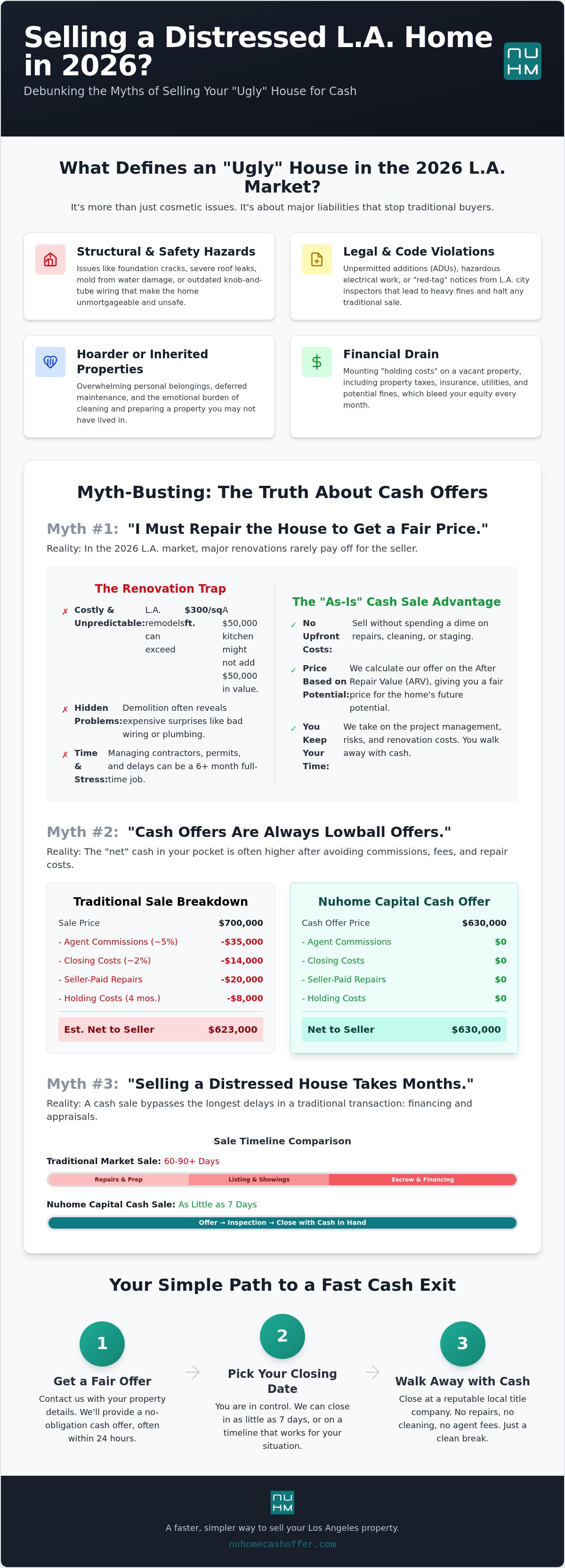 Sell ugly house for cash Los Angeles