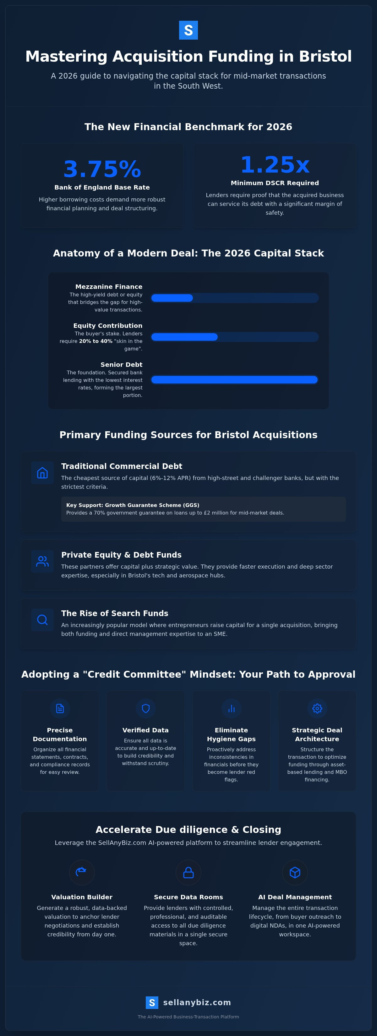 Acquisition funding Bristol
