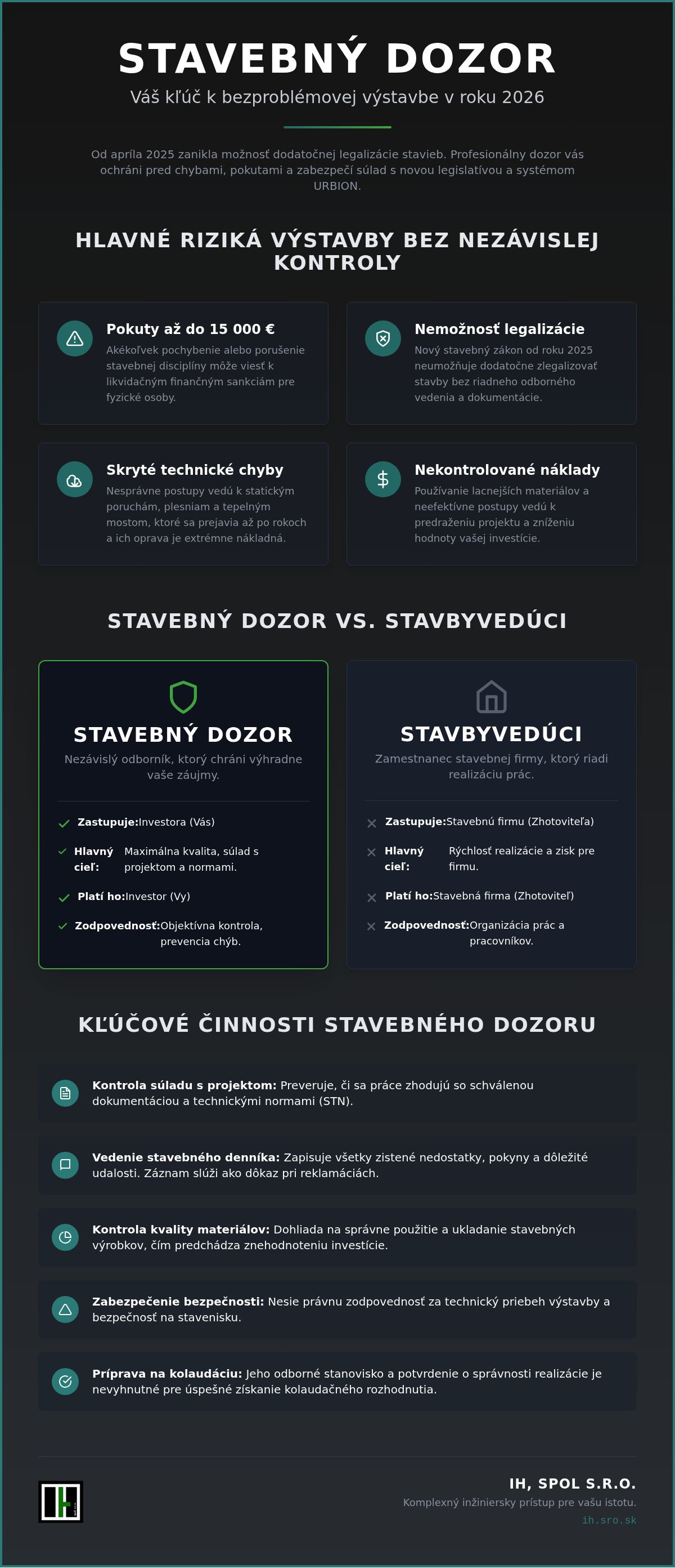 Stavebný dozor Bratislava