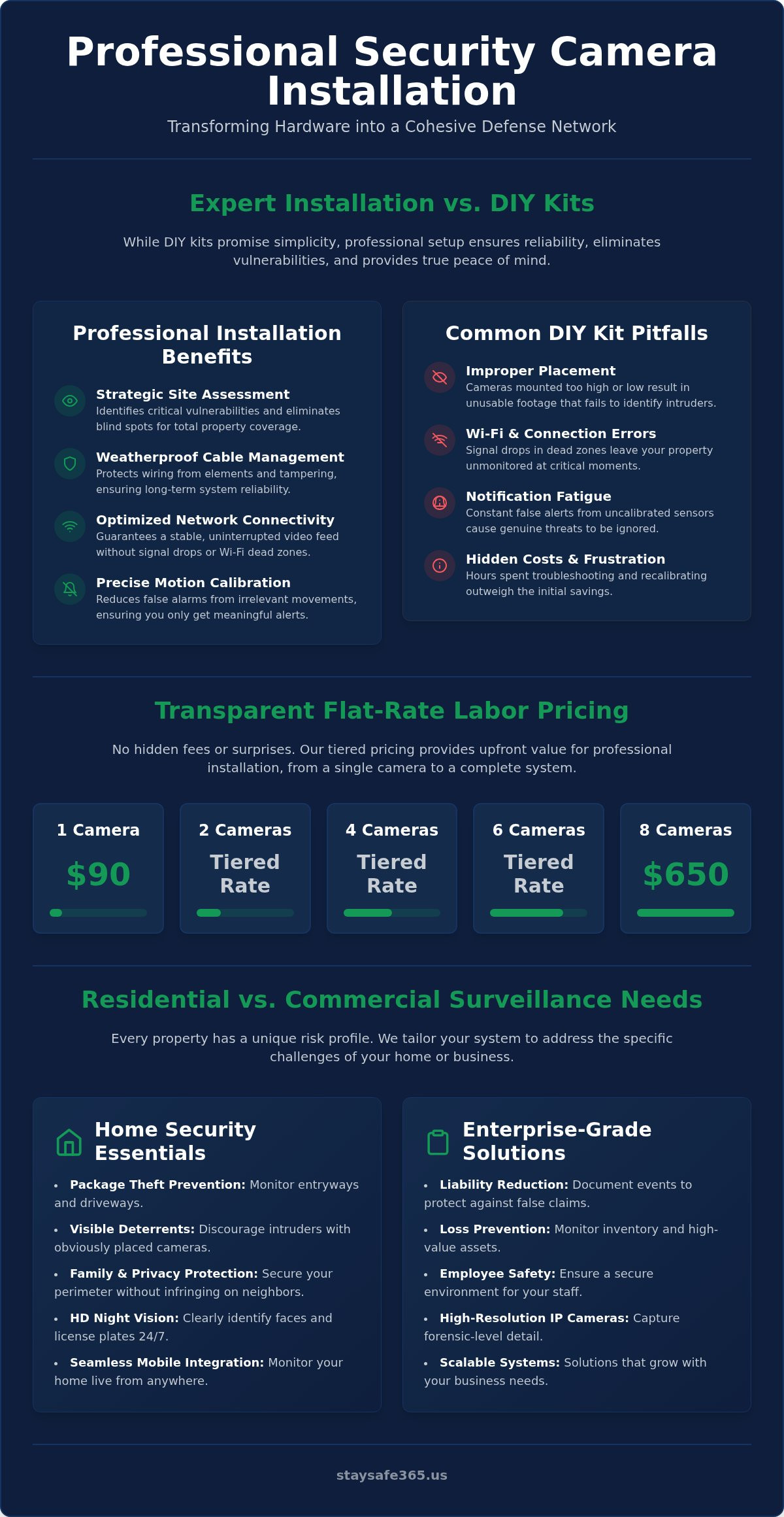 Security camera installer