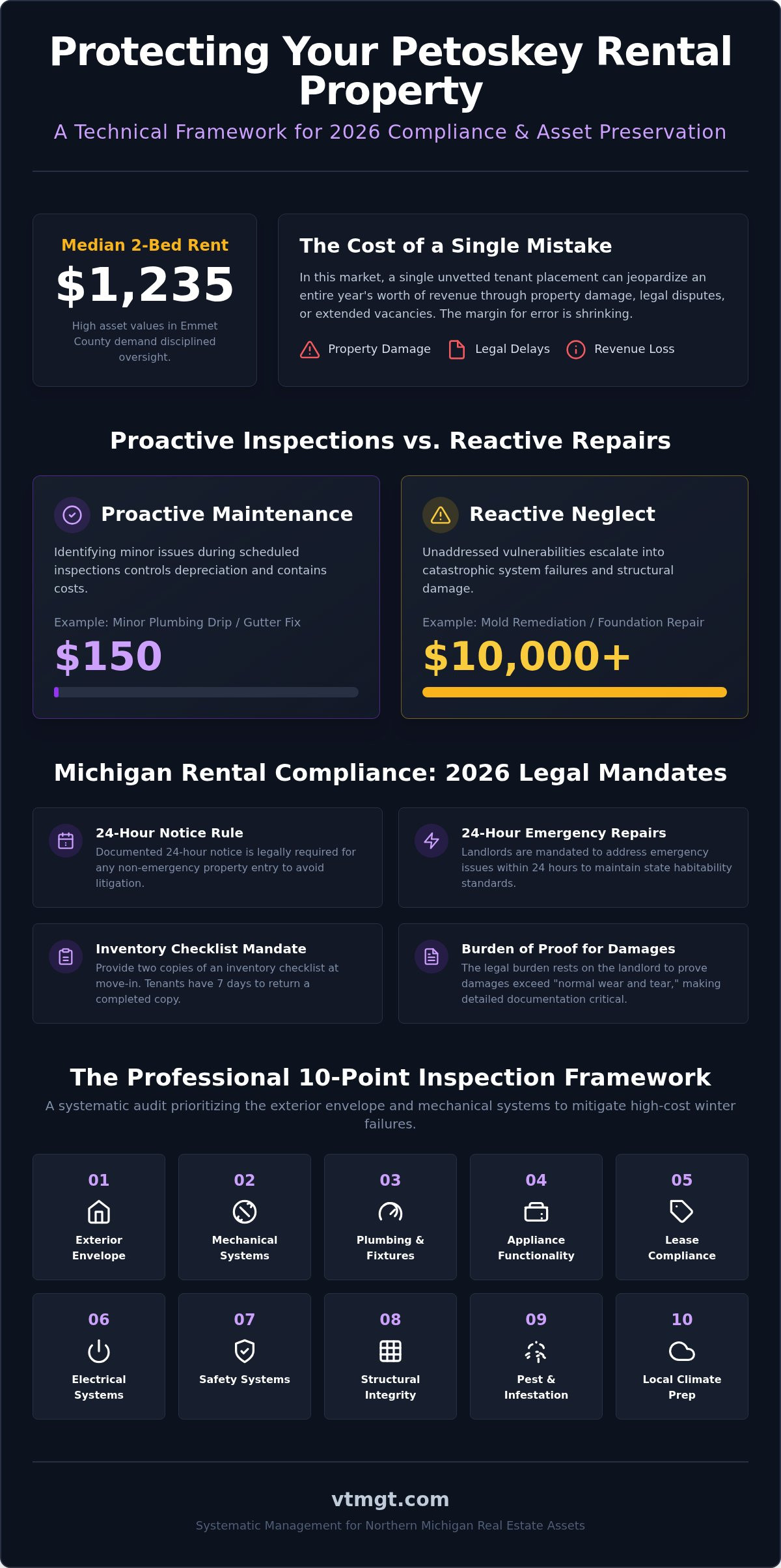 Petoskey rental property inspections