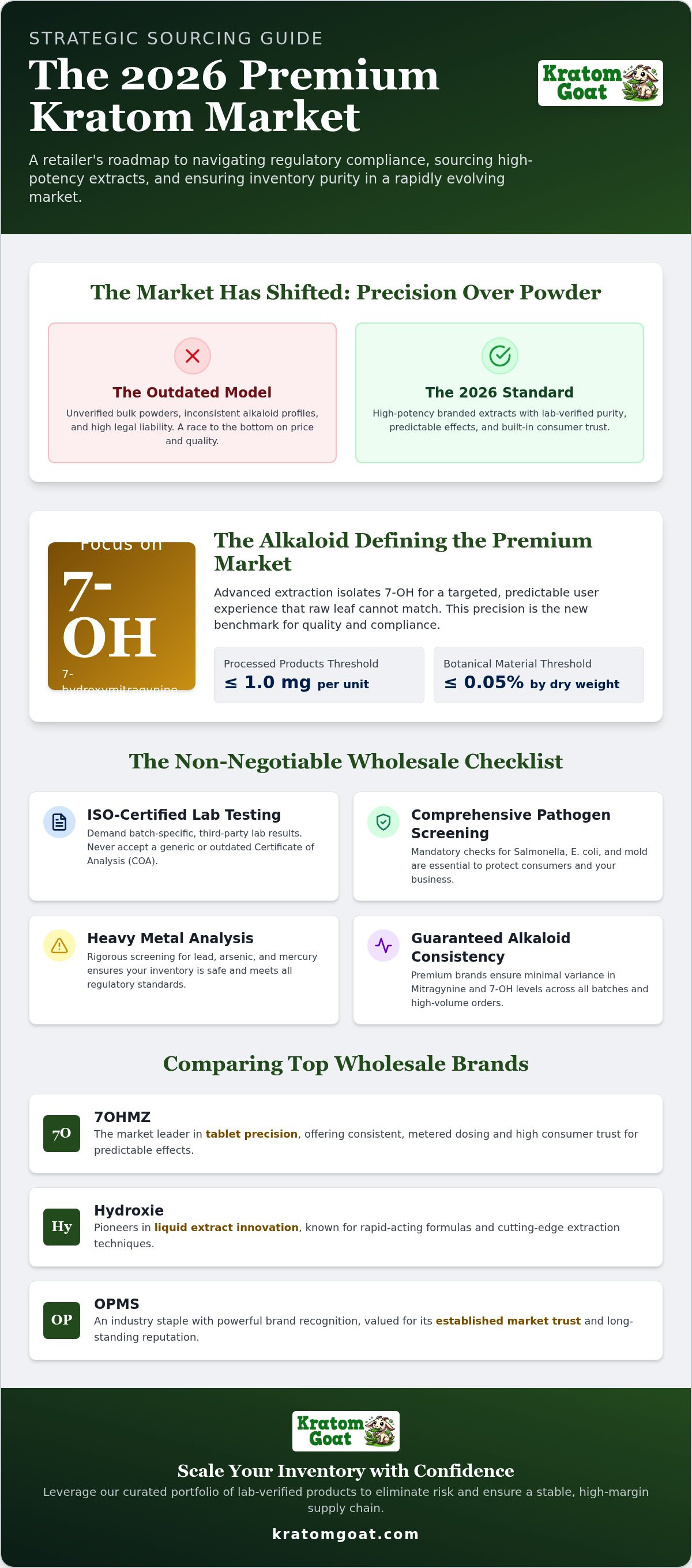 Wholesale premium kratom brands