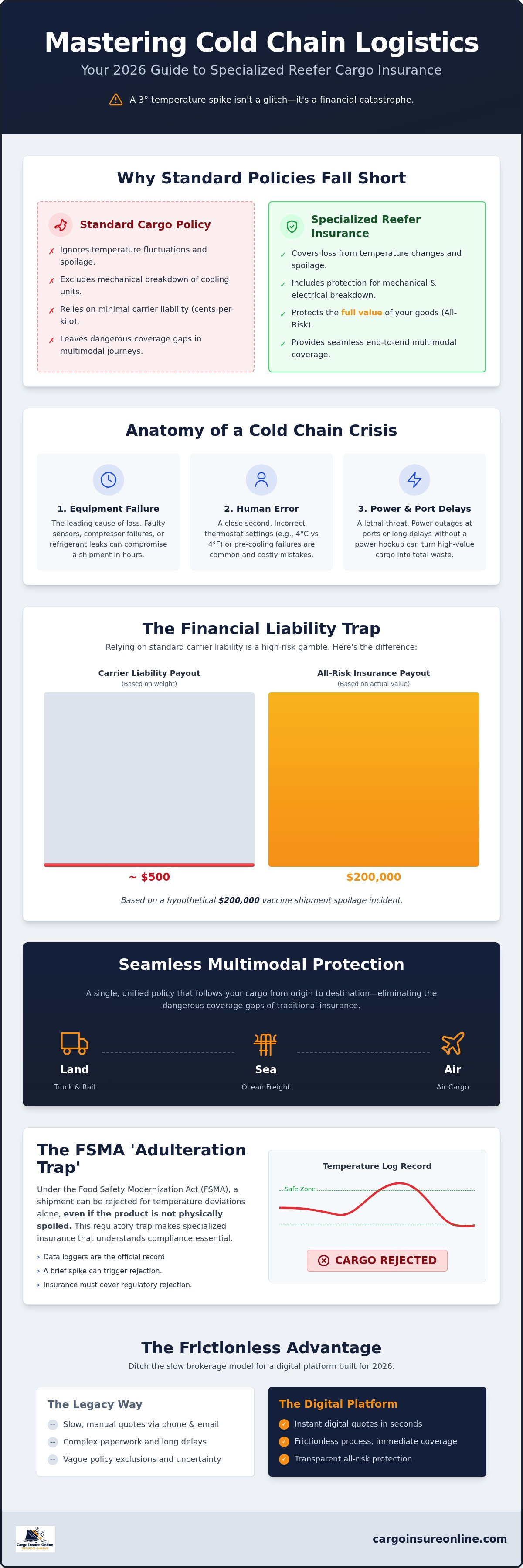 Reefer cargo insurance