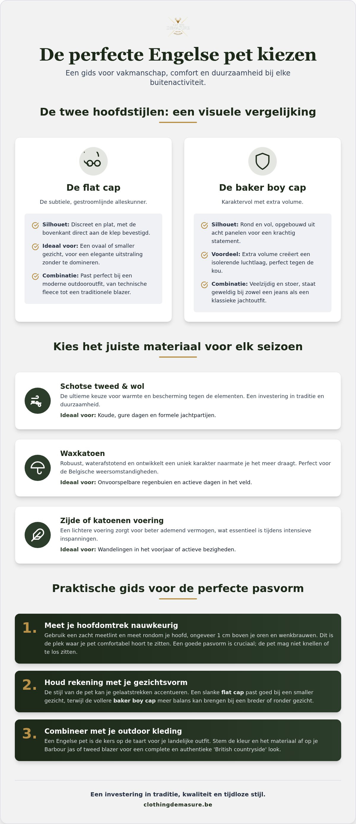 Petten in Engelse stijl