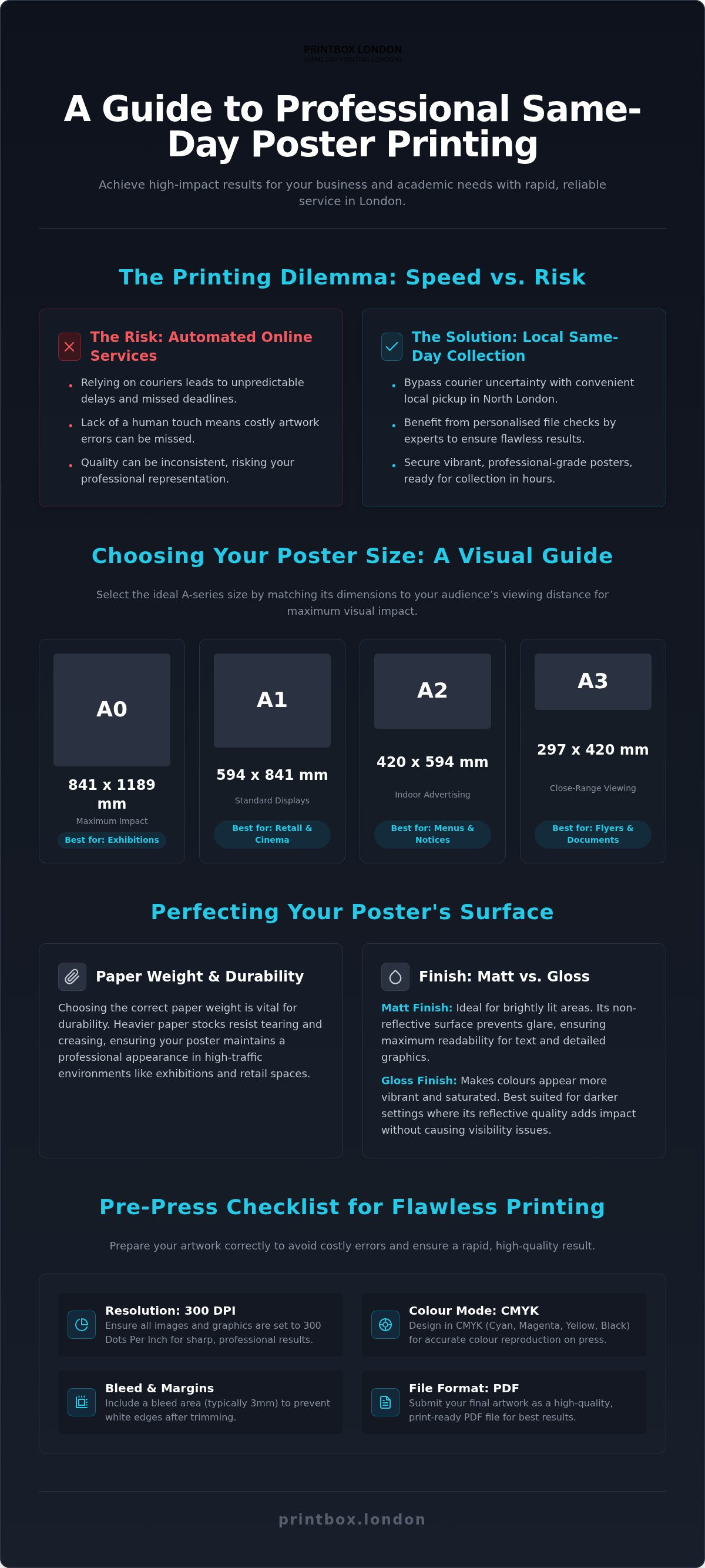 Poster printing