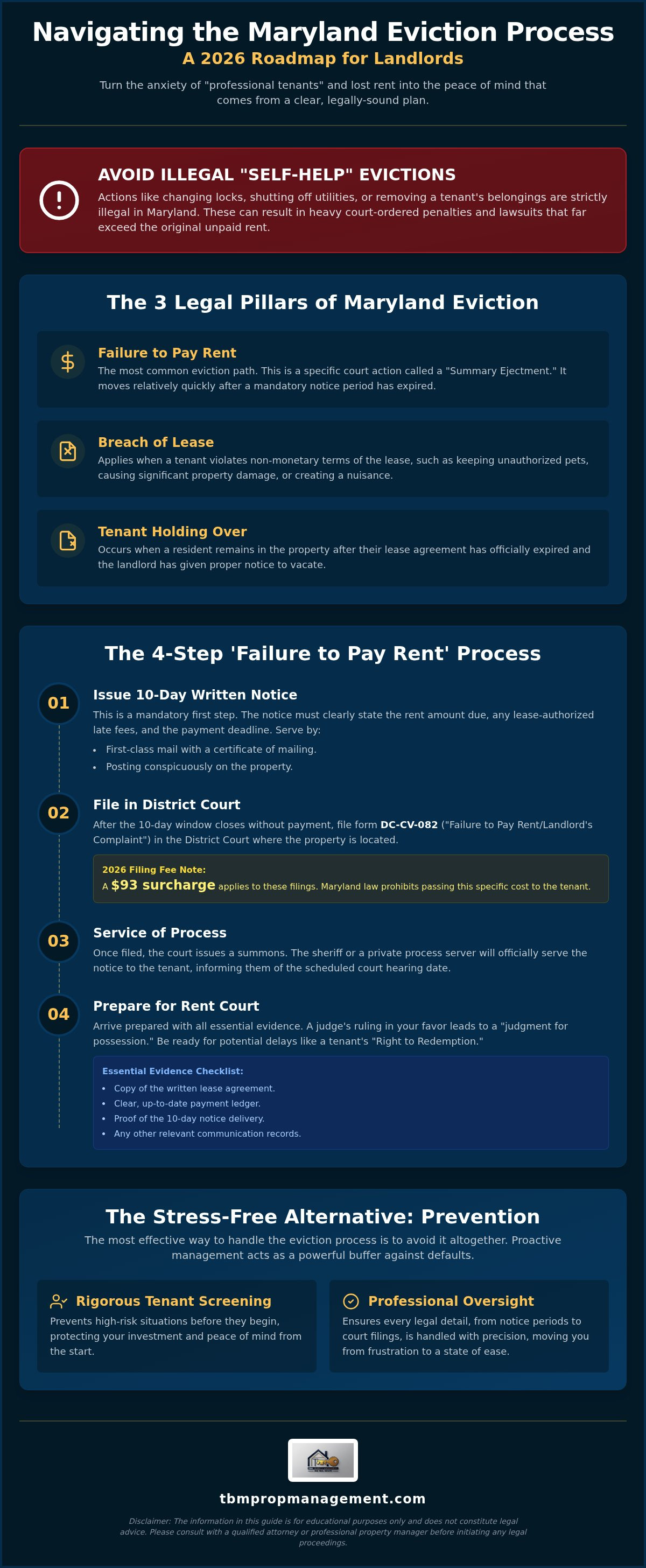 Maryland eviction process for landlords