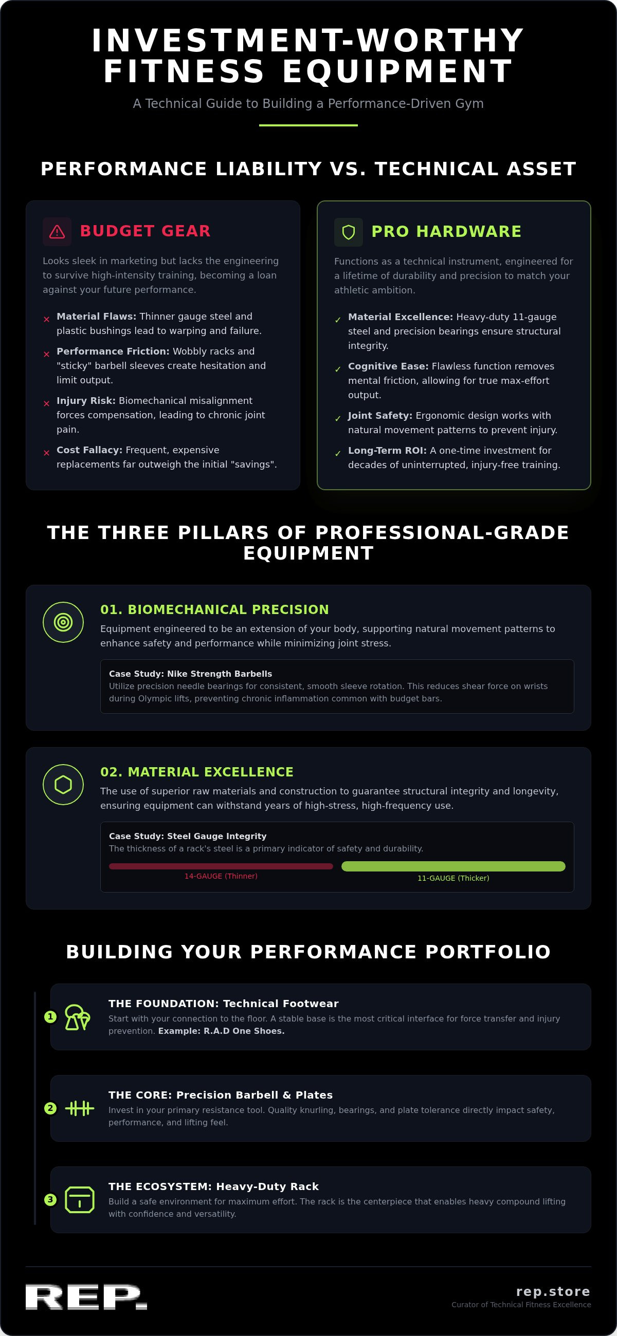 Investment-worthy fitness equipment
