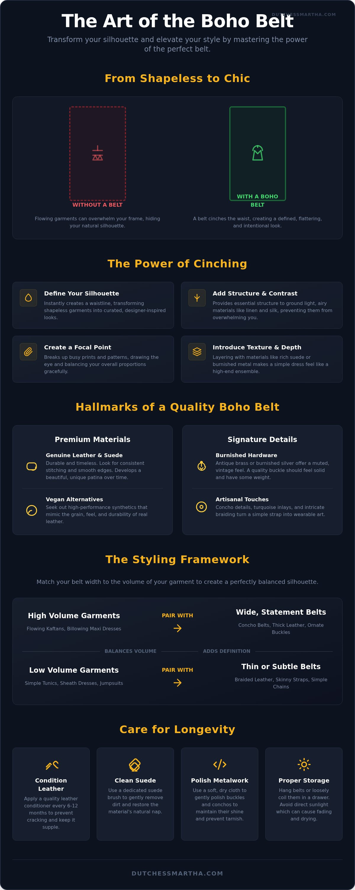 Boho belts