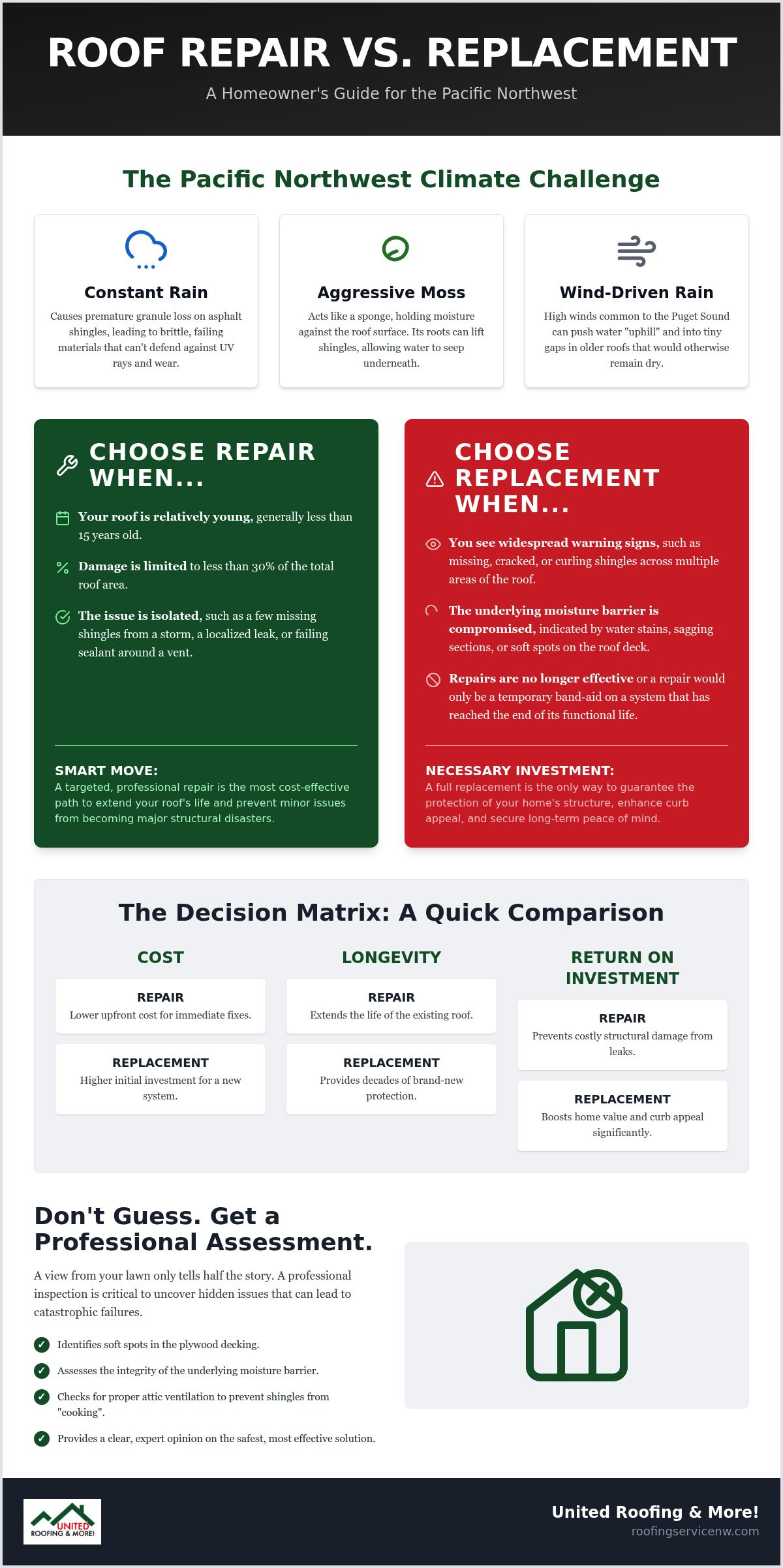 Roof repair vs replacement
