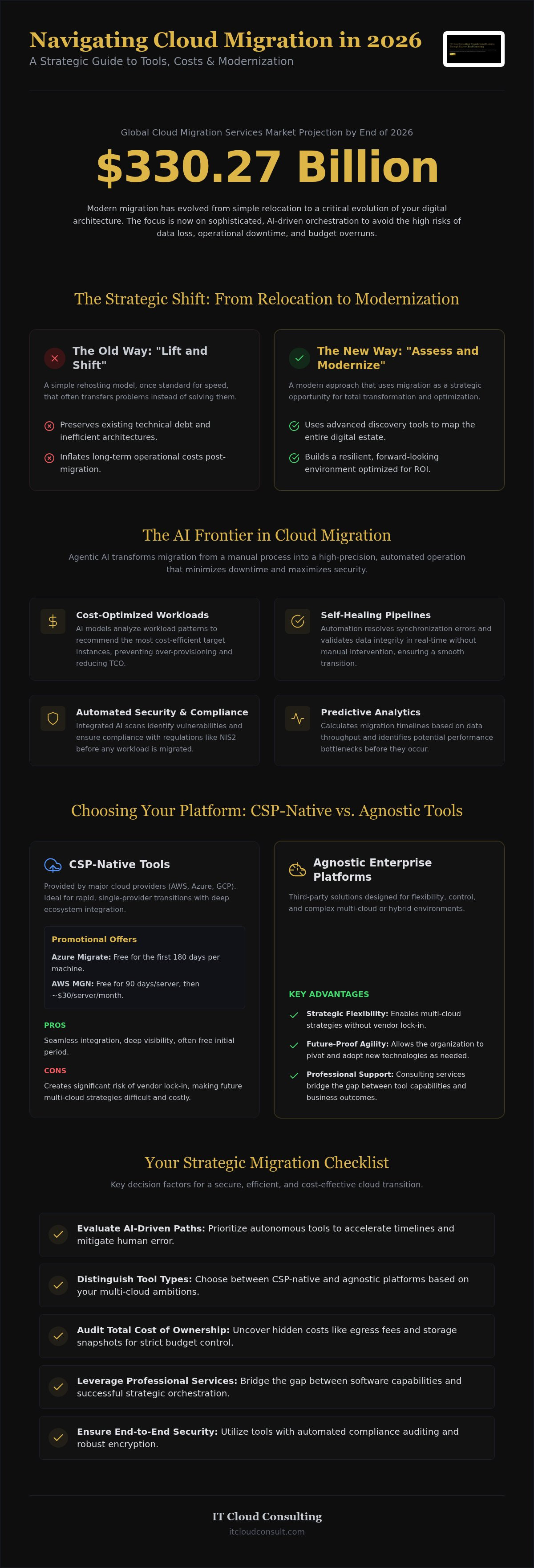Cloud migration consulting services