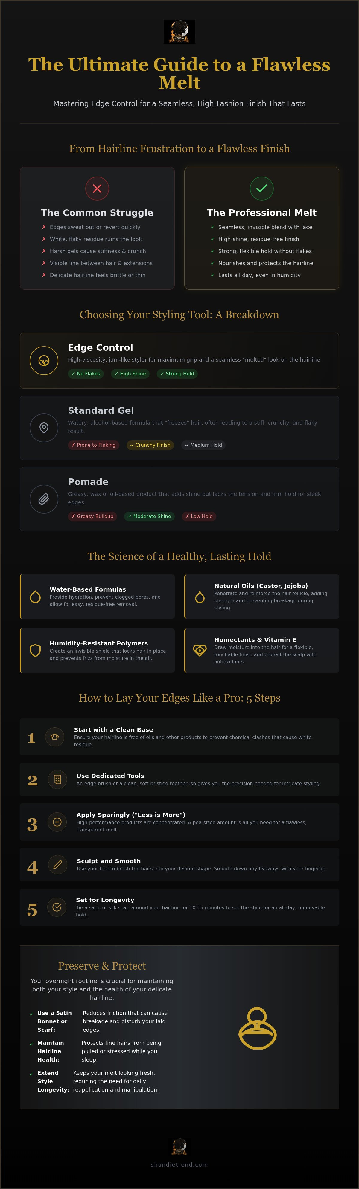 Edge control for sleek styles