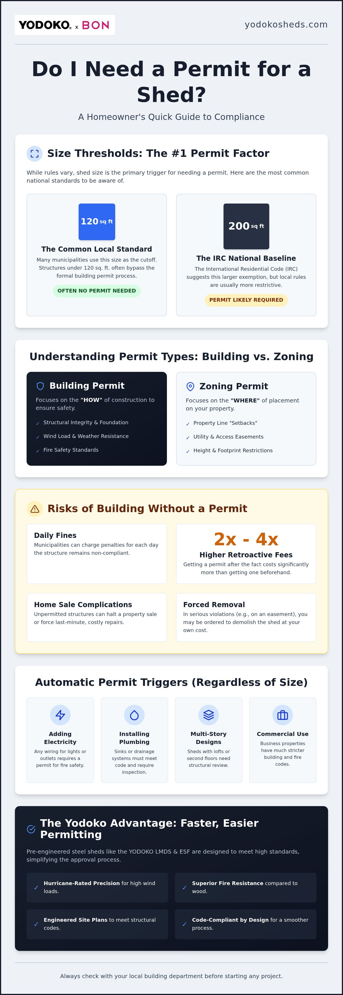 Do I need a permit for a shed