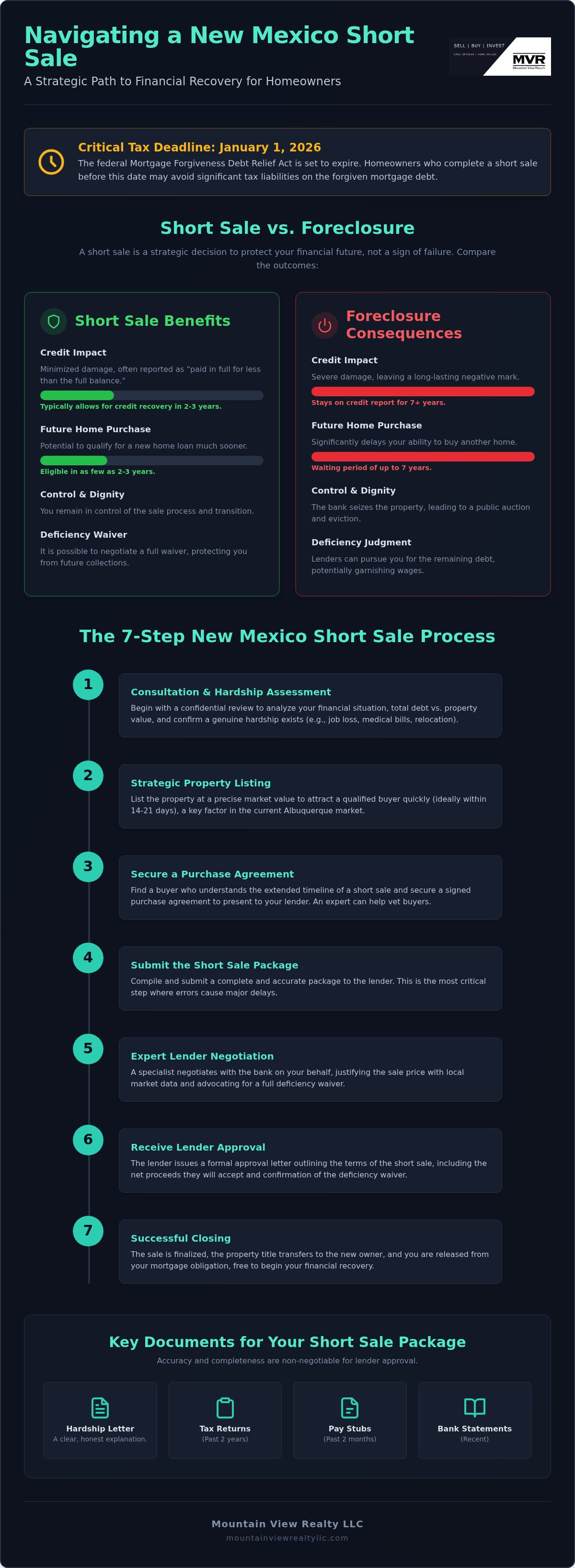 New Mexico short sale process