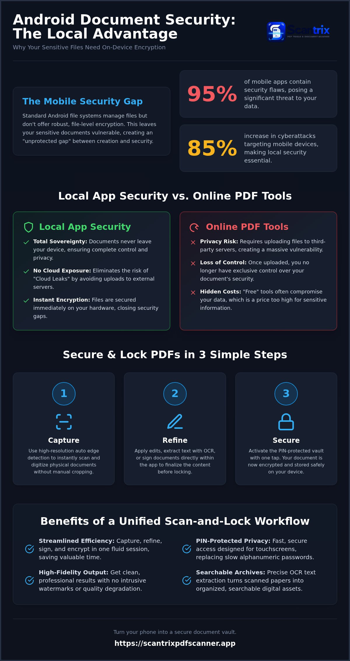 App to lock pdf files on android