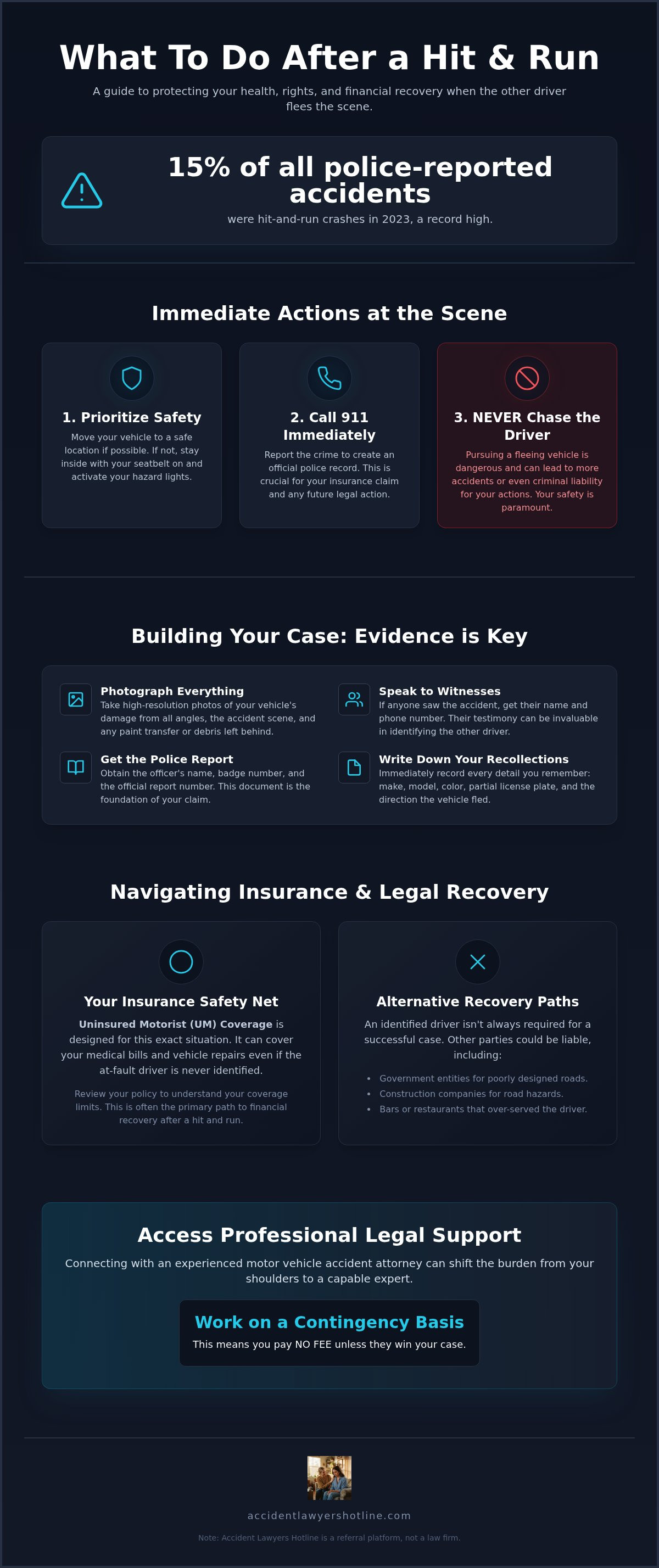 What to Do After a Hit and Run: 2026 Legal Guide