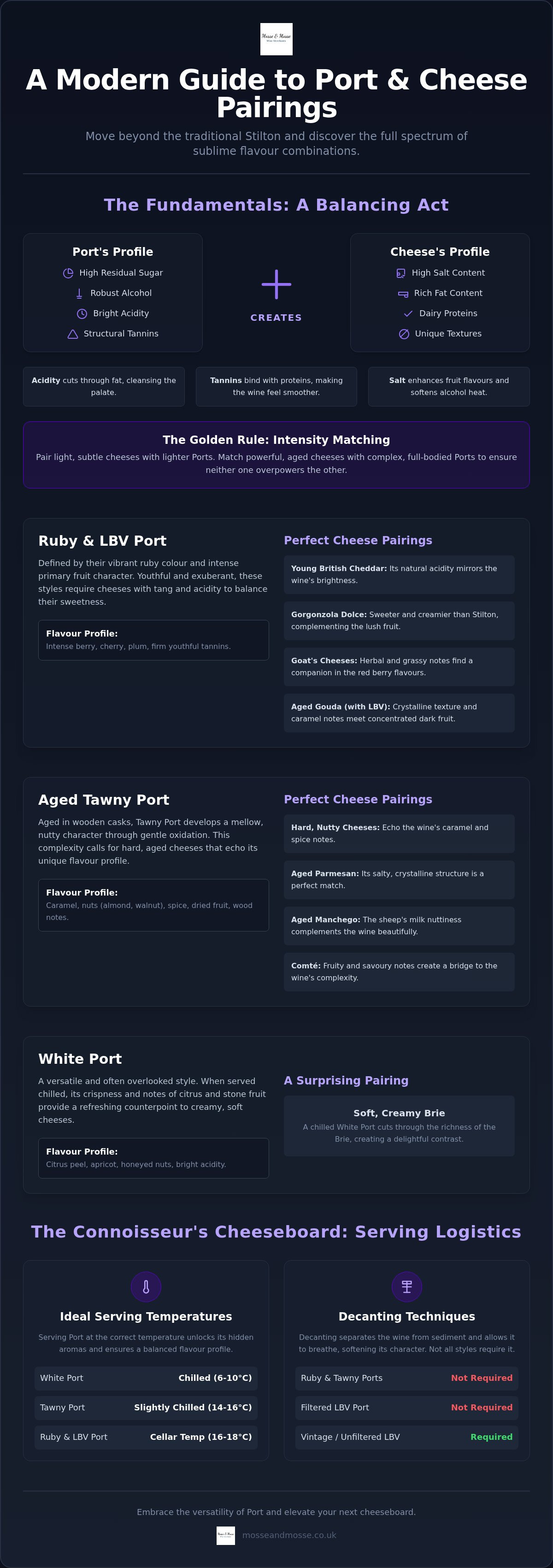Port and cheese pairings