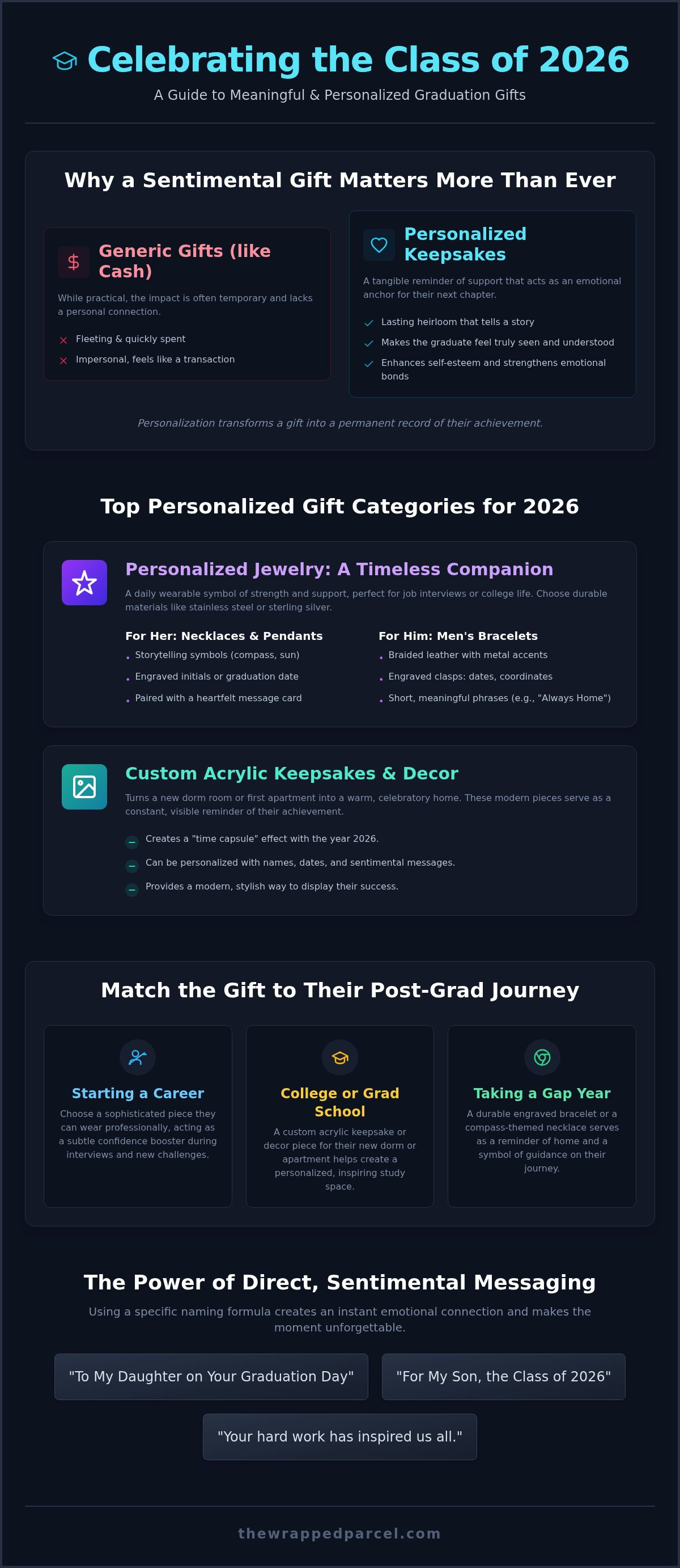 Personalized graduation gifts