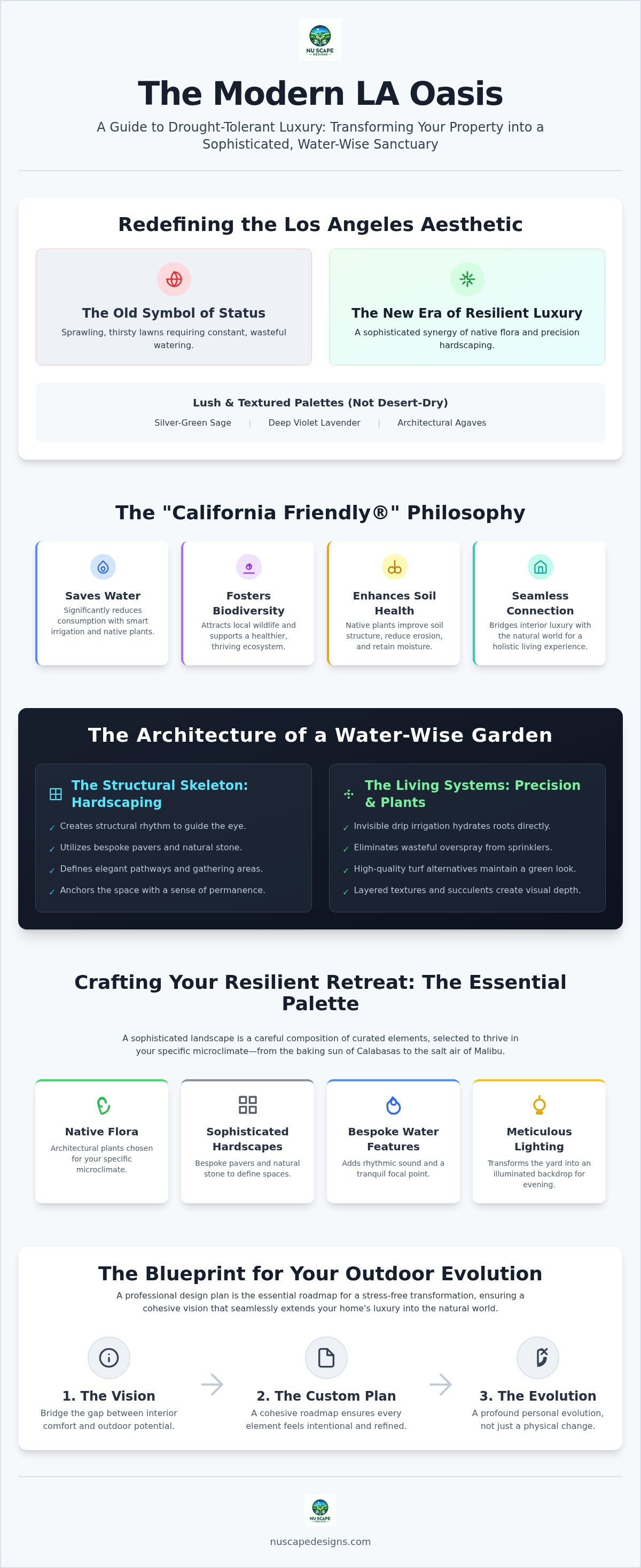 Drought tolerant landscape Los Angeles