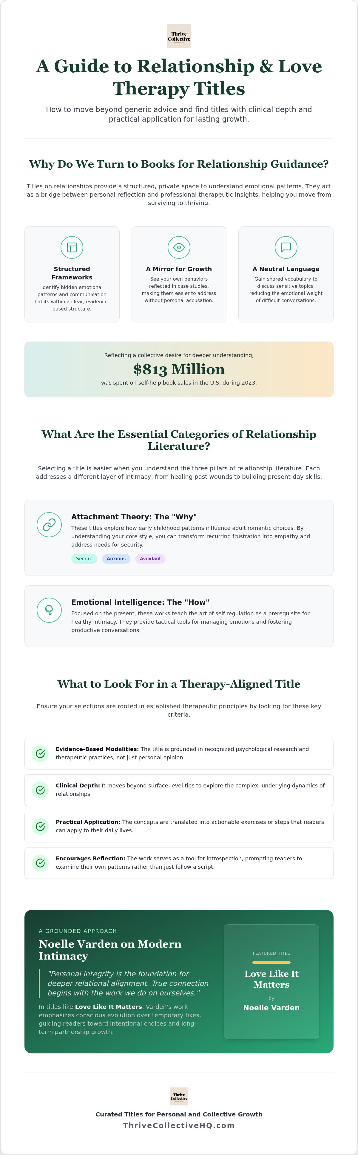 Relationships and Love Therapy Books: What to Read and Why