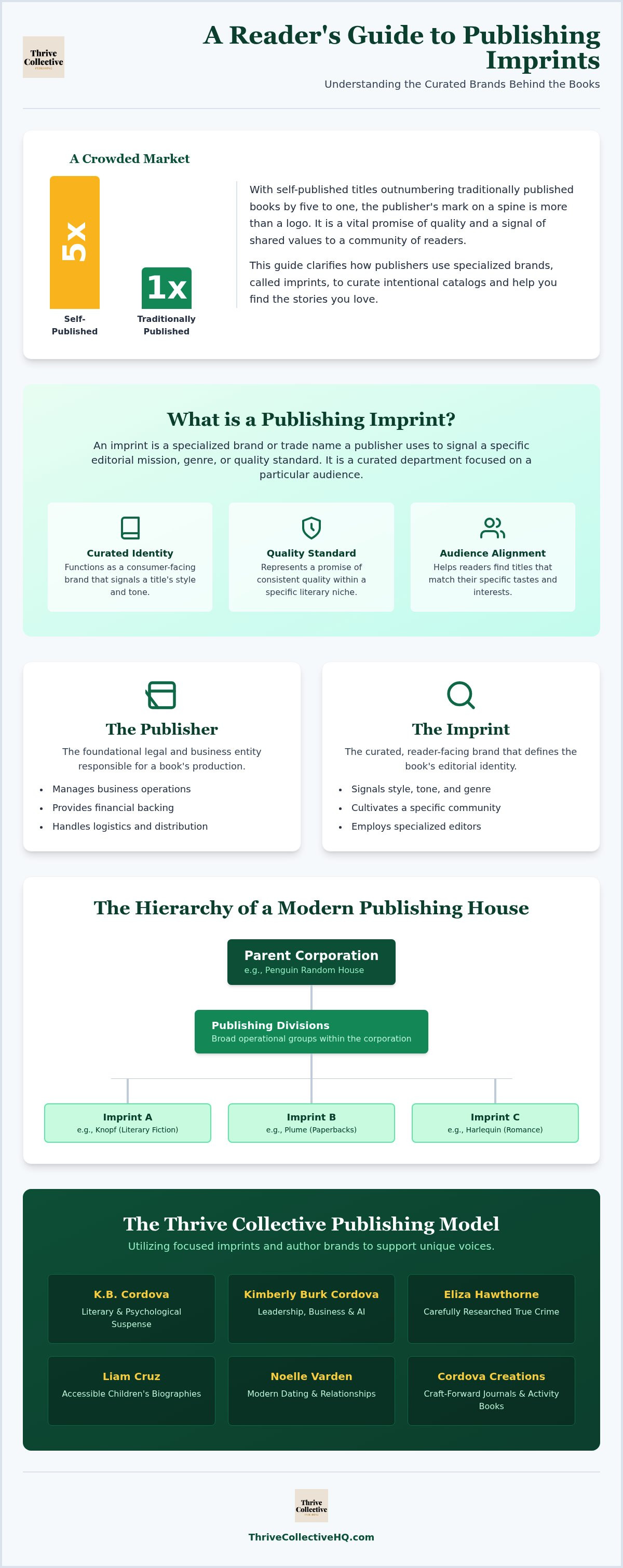 What is an imprint in publishing