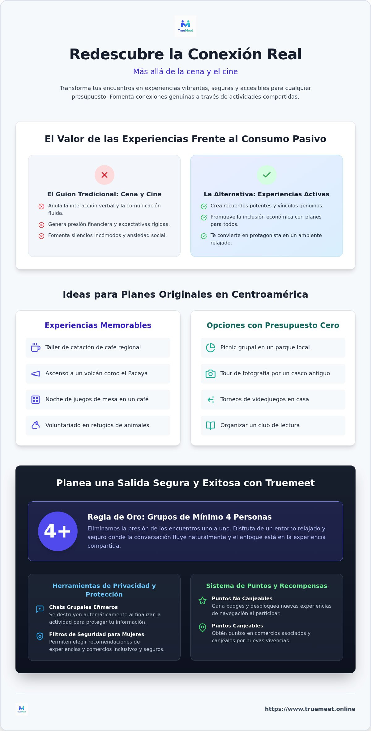 Ideas para citas que no son cena y cine