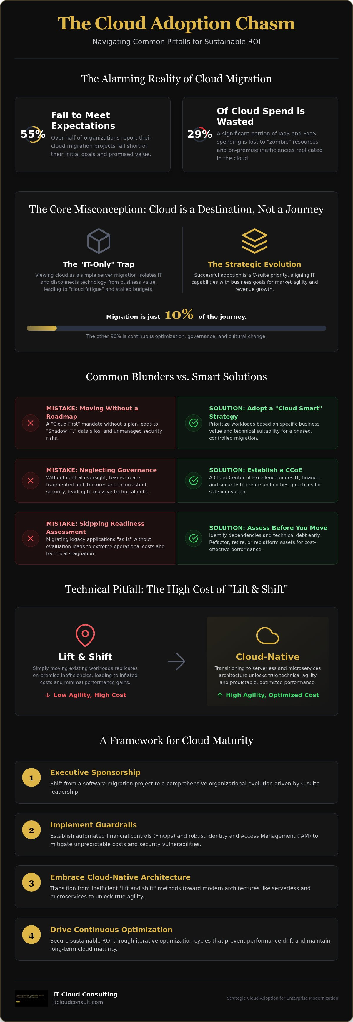 Common cloud adoption mistakes
