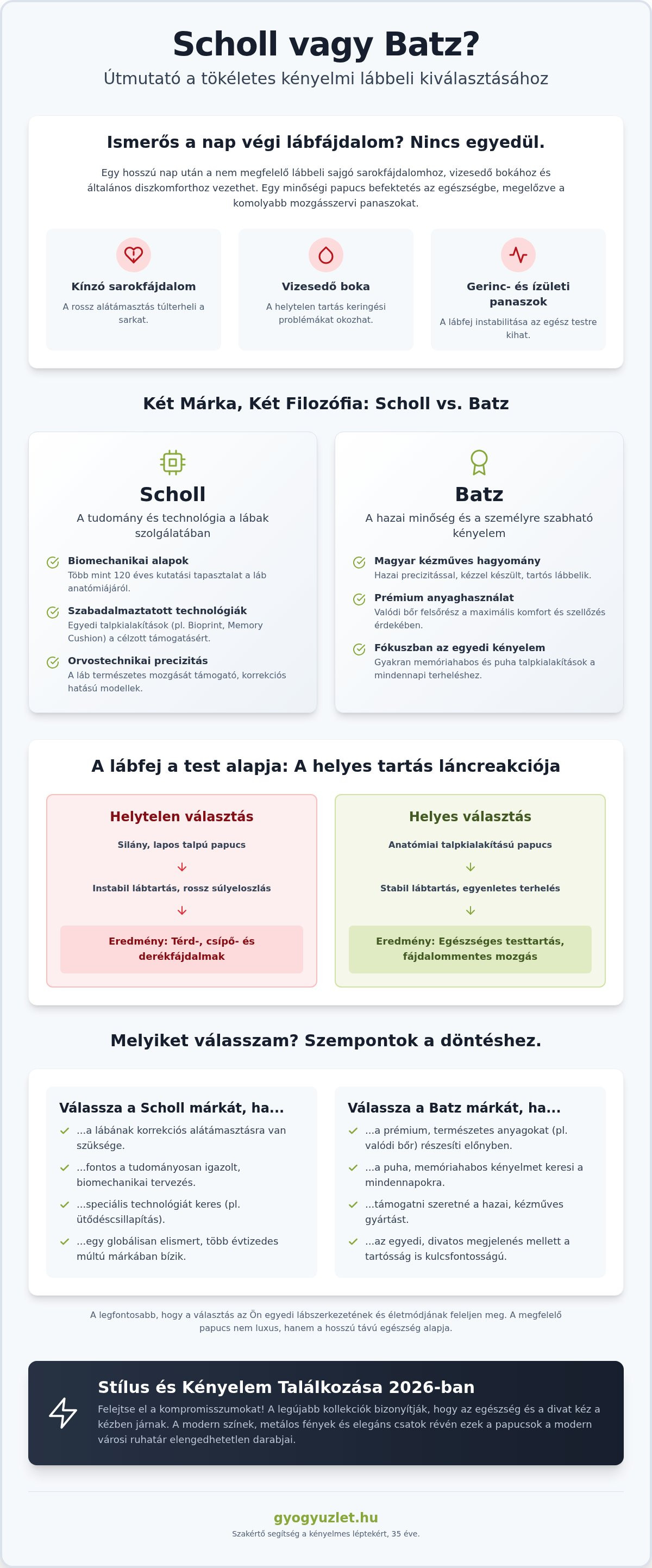 Scholl vagy Batz papucs
